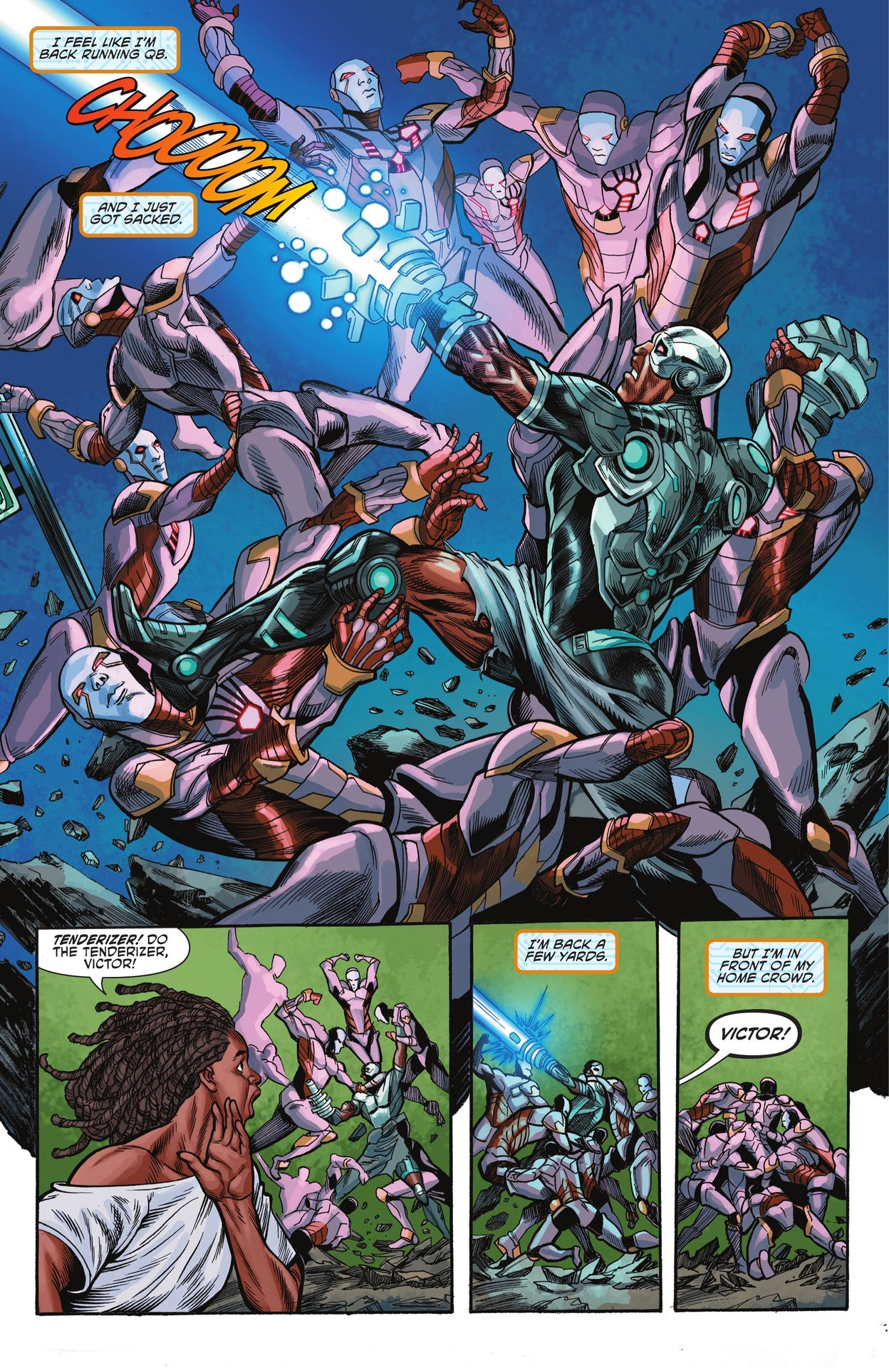 Read online Cyborg (2023) comic -  Issue #4 - 15