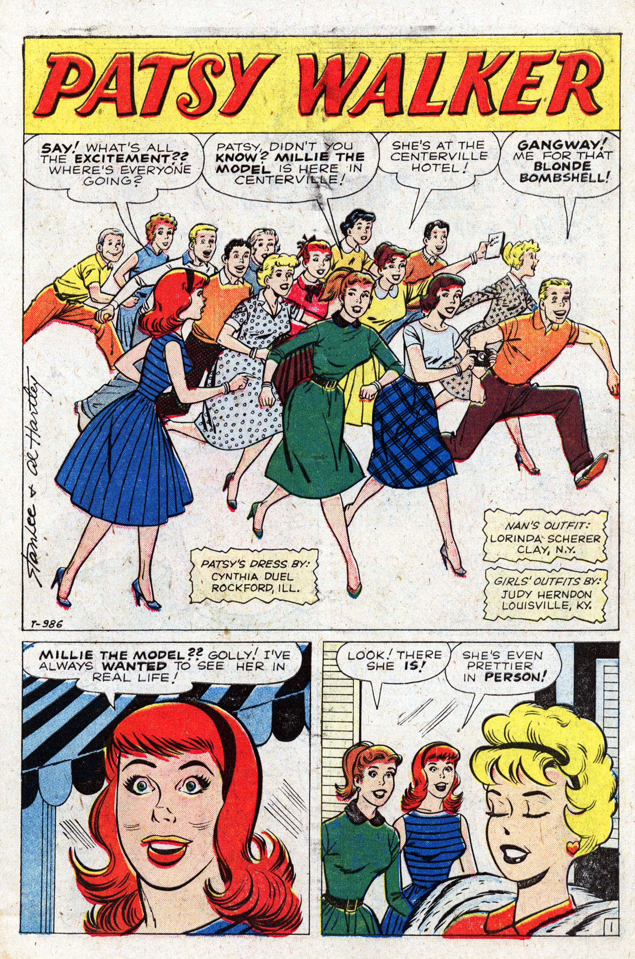 Read online Patsy Walker comic -  Issue #92 - 3