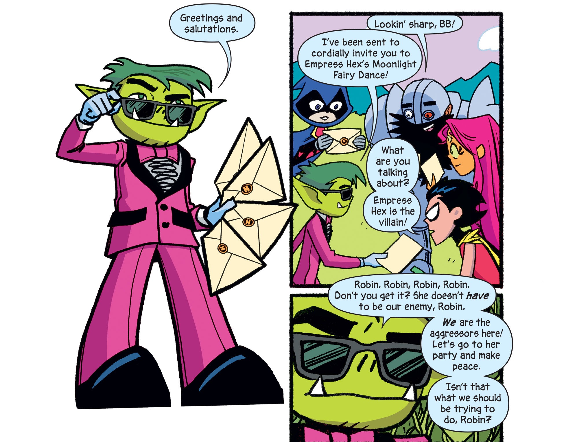 Read online Teen Titans Go! Roll With It! comic -  Issue #8 - 31