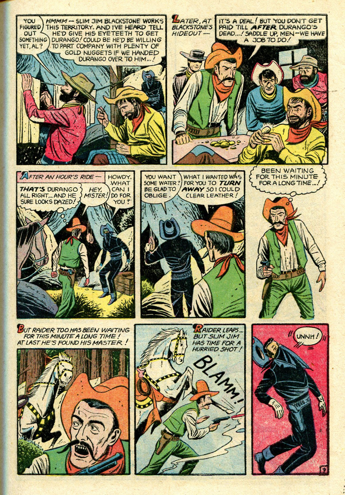 Read online Charles Starrett as The Durango Kid comic -  Issue #37 - 9