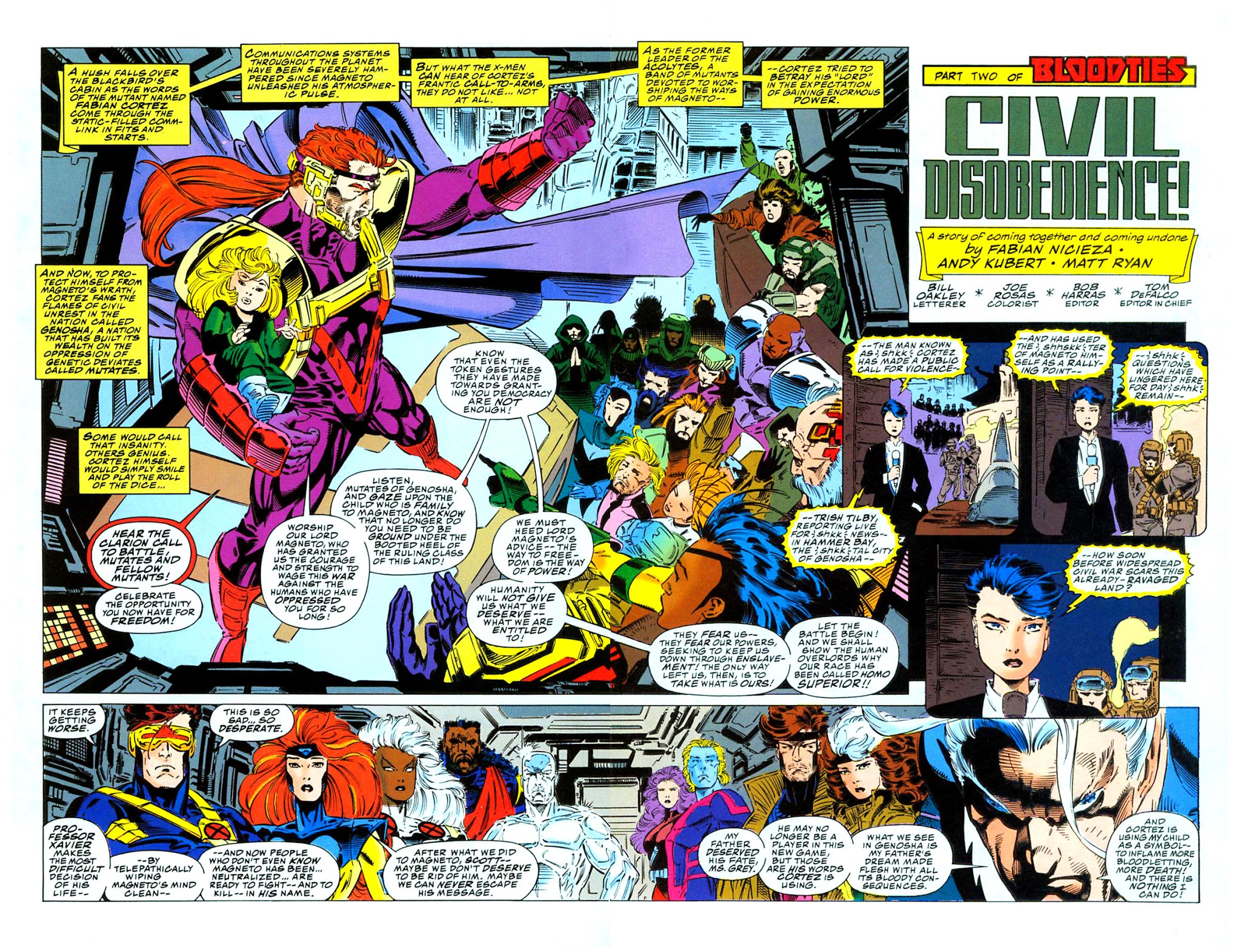Read online Avengers/X-Men: Bloodties comic -  Issue # TPB - 29