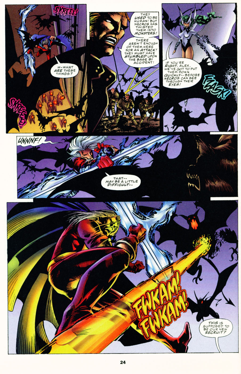 Read online Union (1995) comic -  Issue #5 - 27