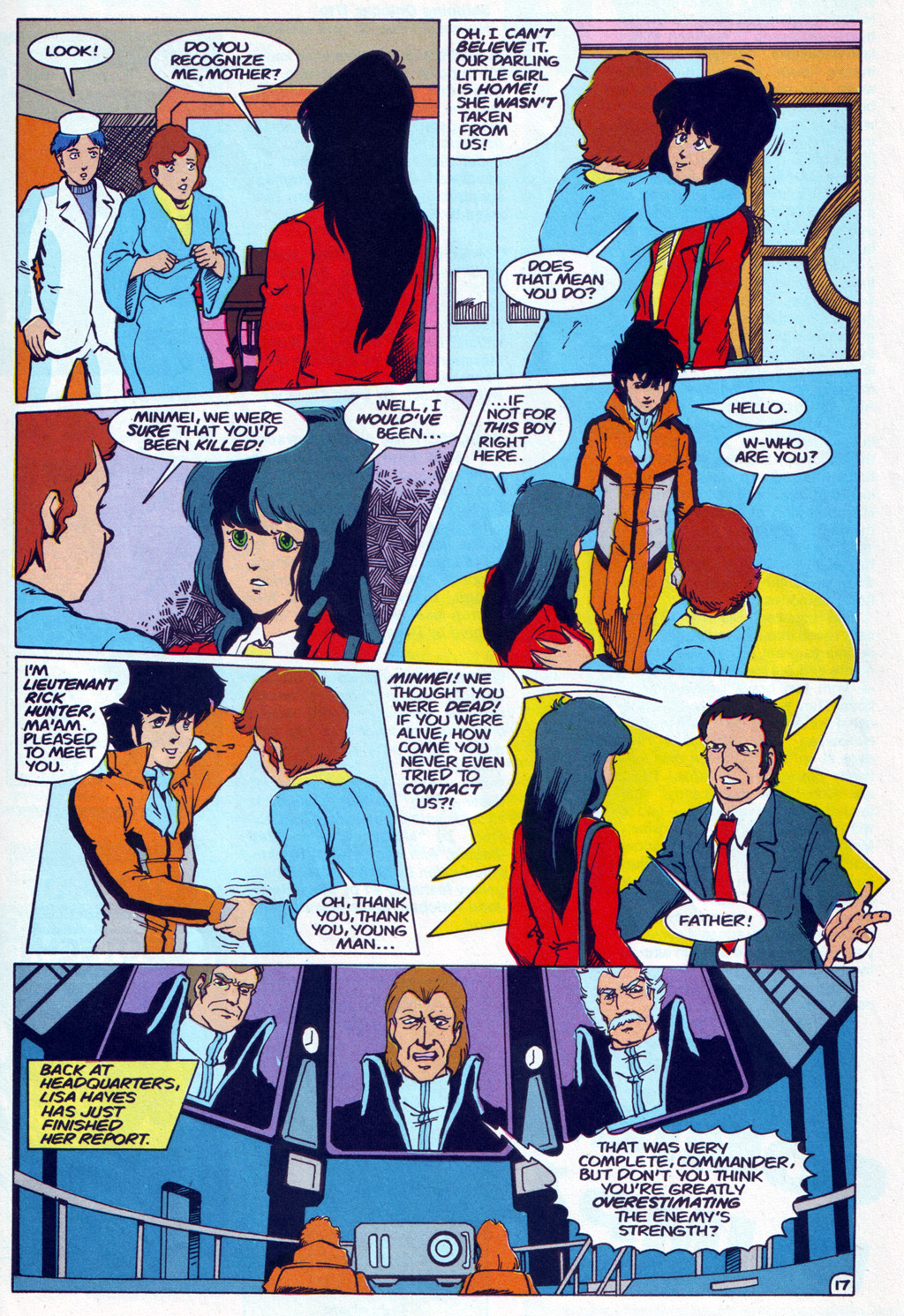 Read online Robotech The Macross Saga comic -  Issue #15 - 18