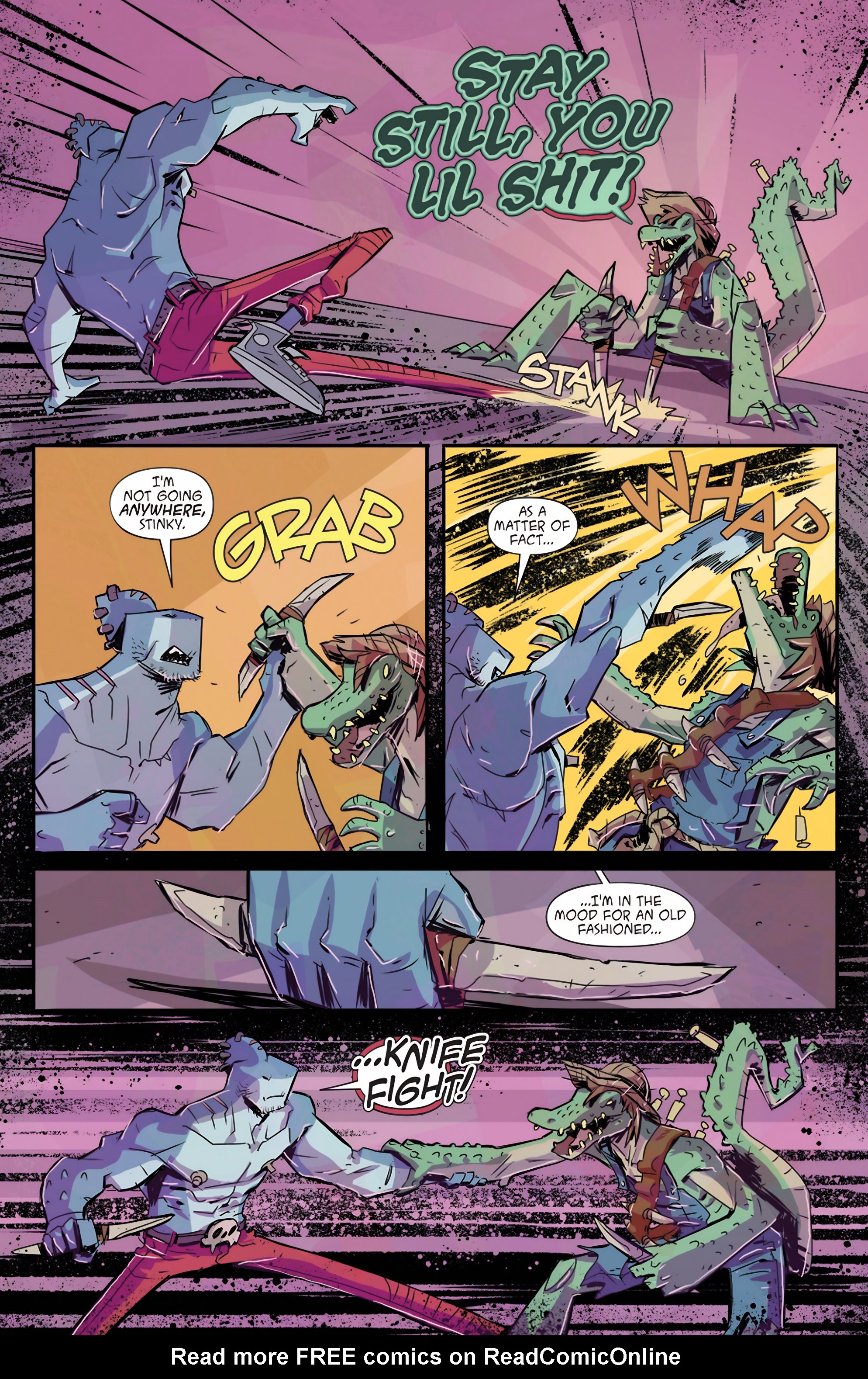 Read online Metalshark Bro: Assault On Hamzig Island comic -  Issue # TPB - 49
