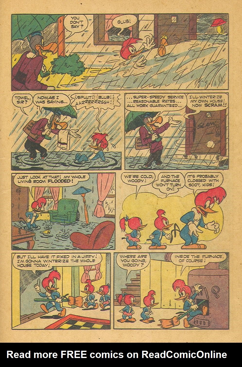 Read online Walter Lantz Woody Woodpecker (1952) comic -  Issue #28 - 29