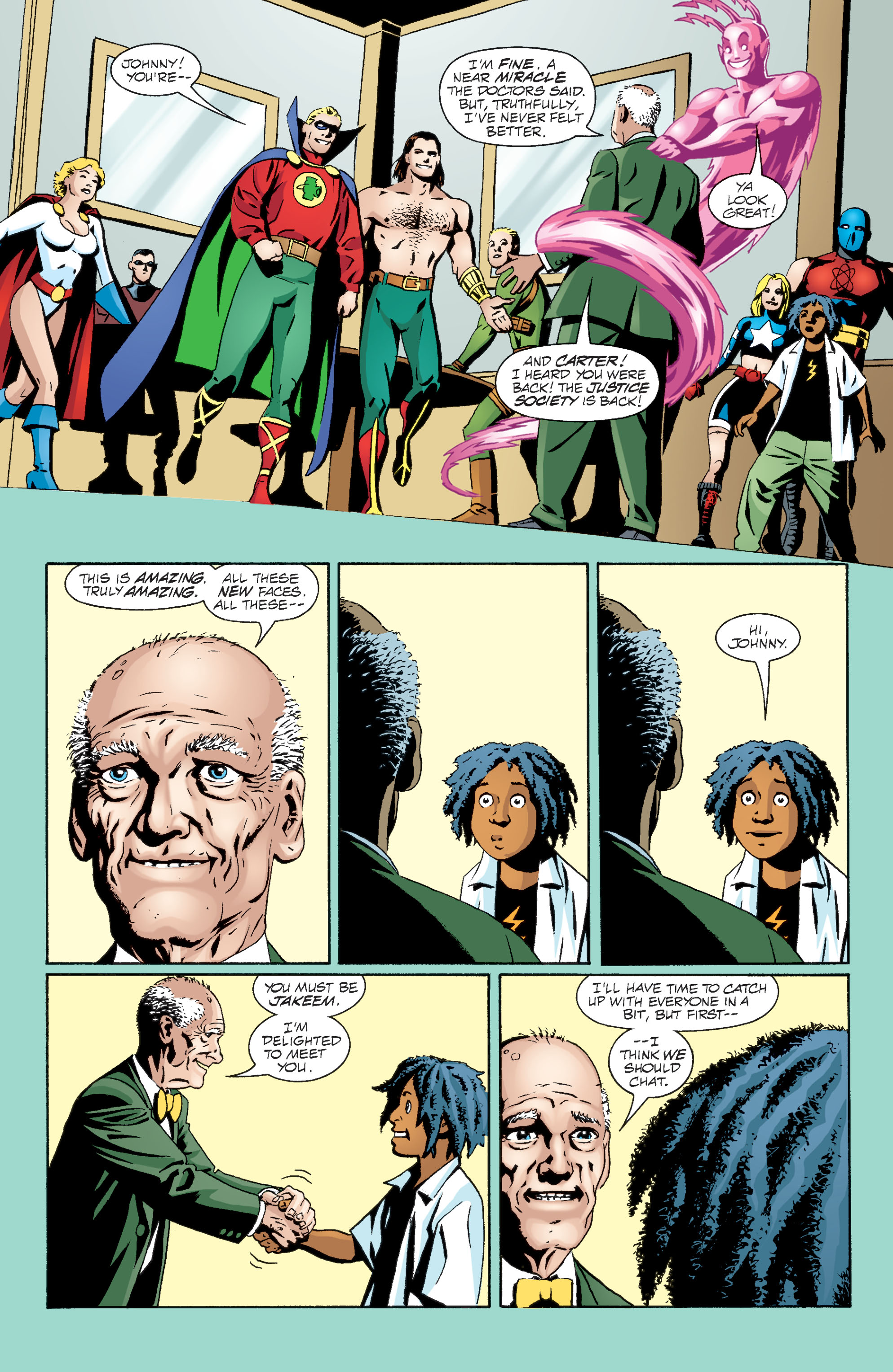 Read online JSA by Geoff Johns comic -  Issue # TPB 4 (Part 1) - 23