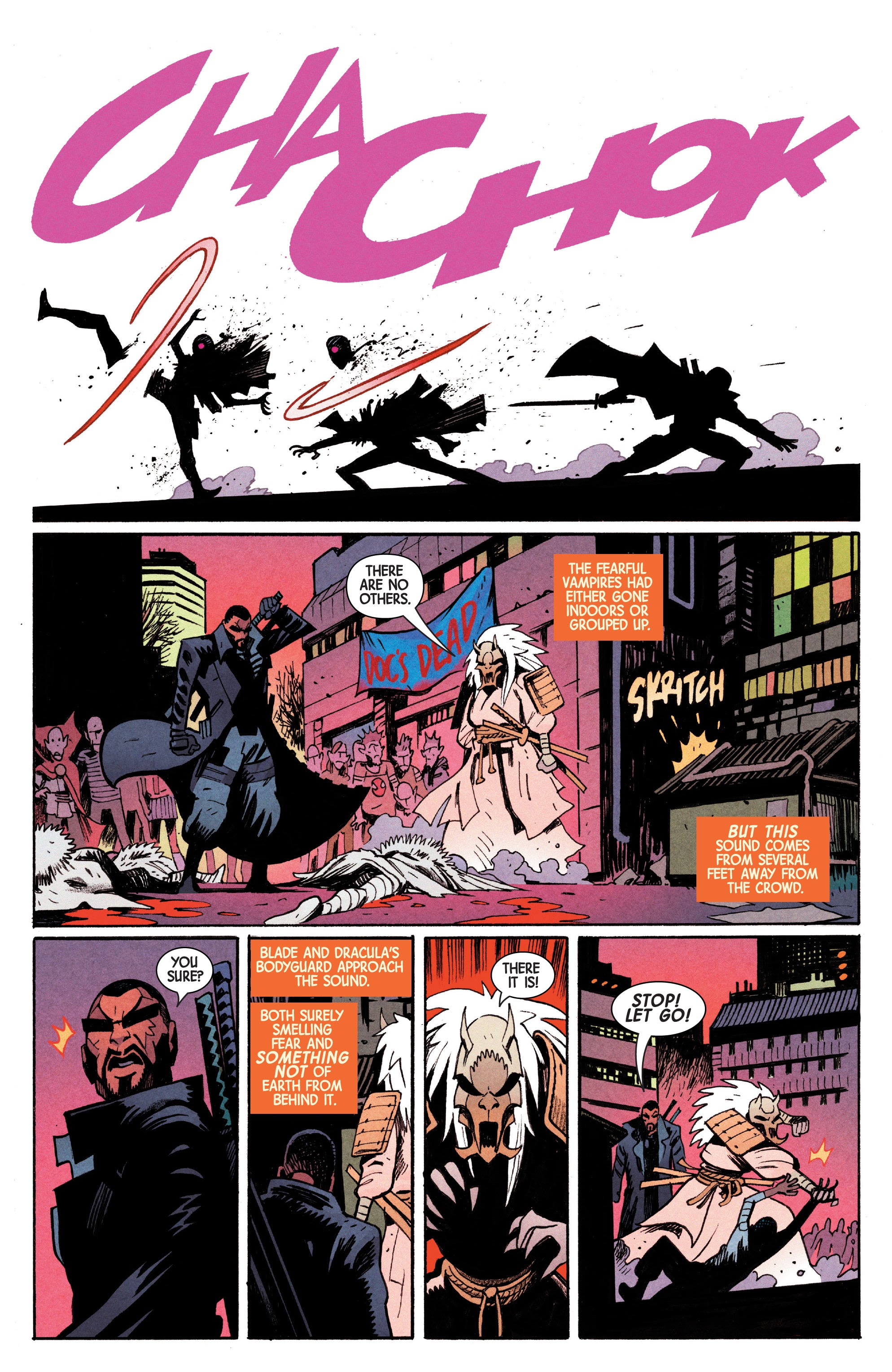 Read online Death of Doctor Strange: One-Shots comic -  Issue # Blade - 11