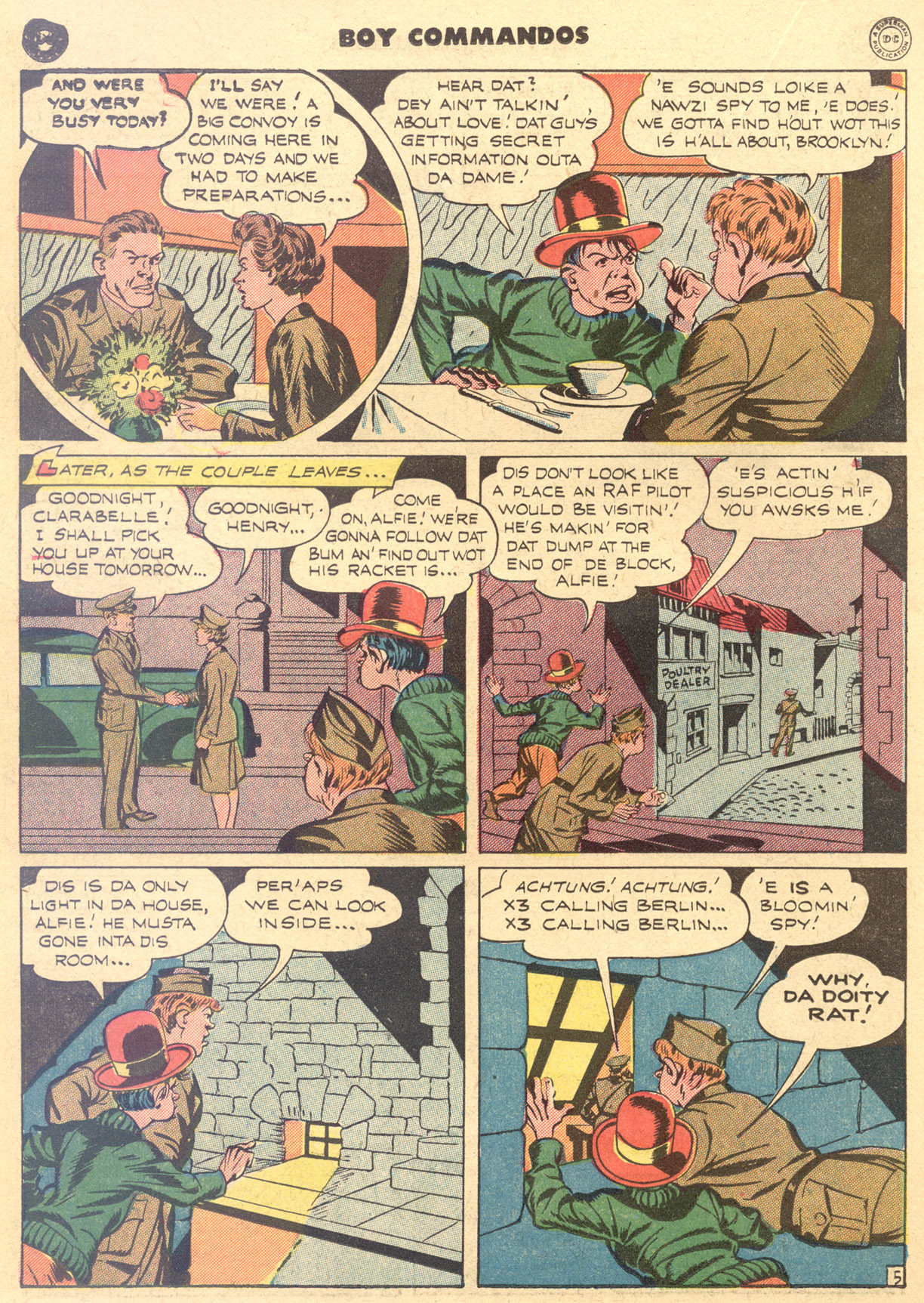 Read online Boy Commandos comic -  Issue #8 - 20