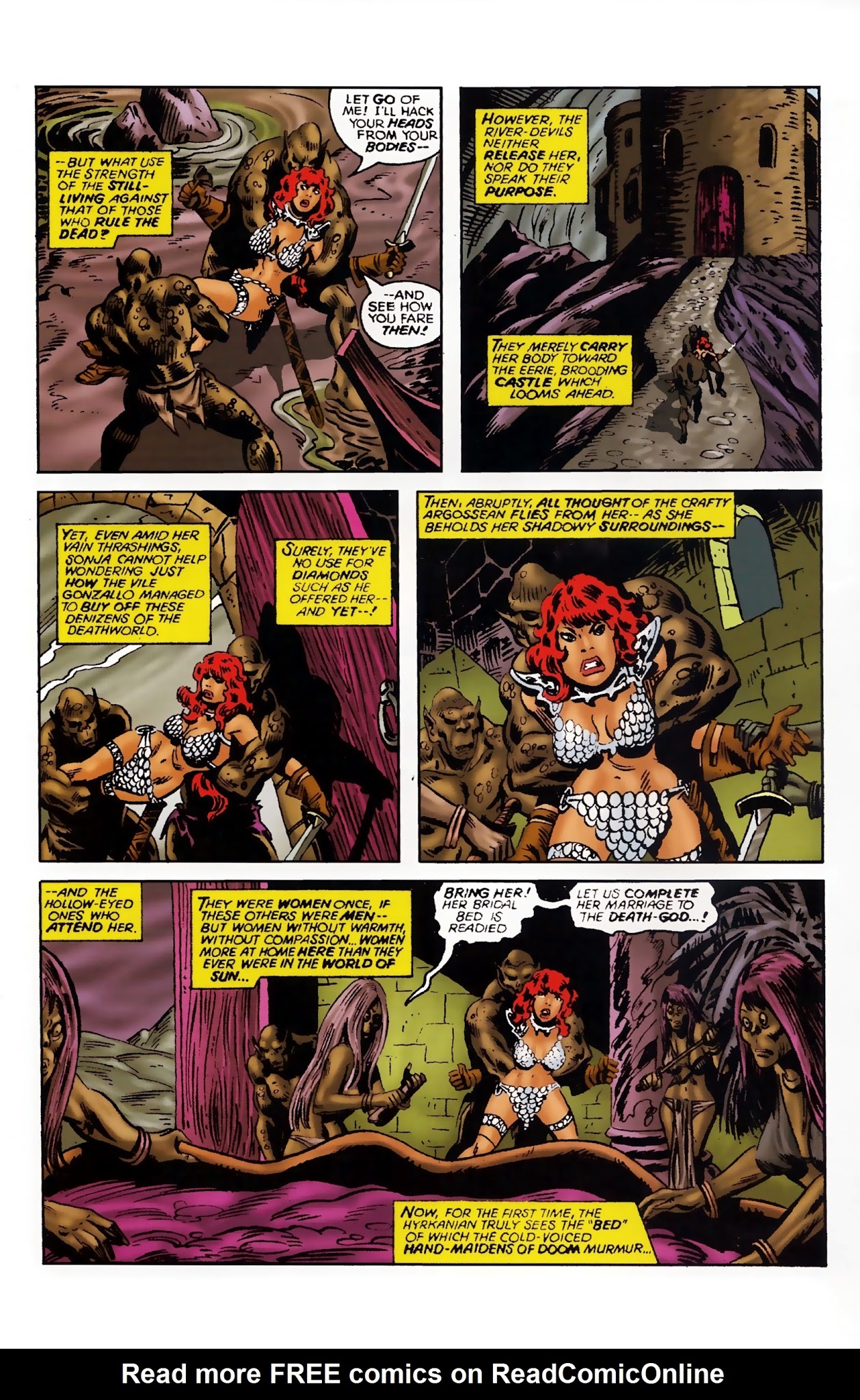 Read online The Adventures of Red Sonja comic -  Issue # TPB 3 - 116