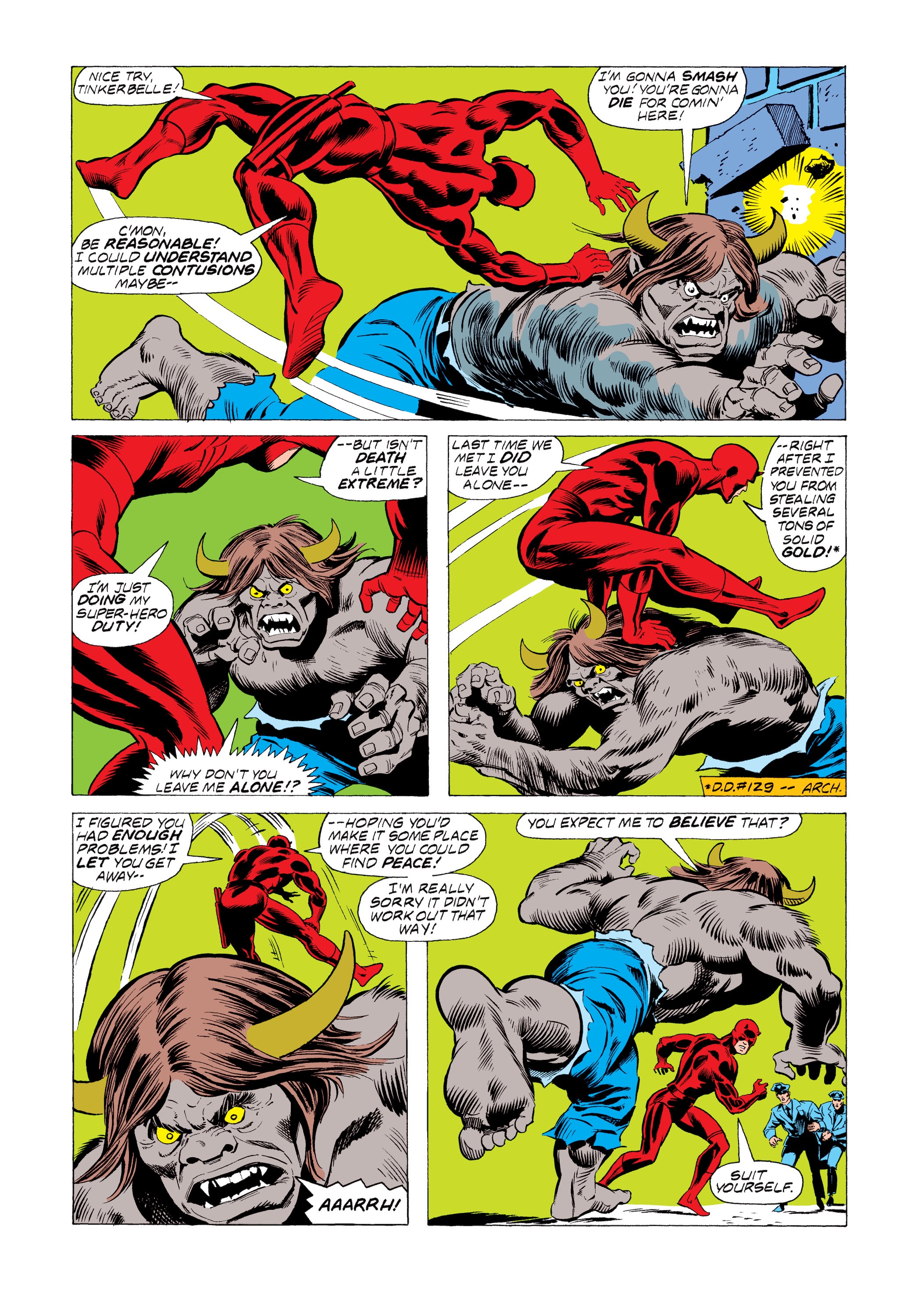 Read online Marvel Masterworks: Daredevil comic -  Issue # TPB 14 (Part 1) - 13
