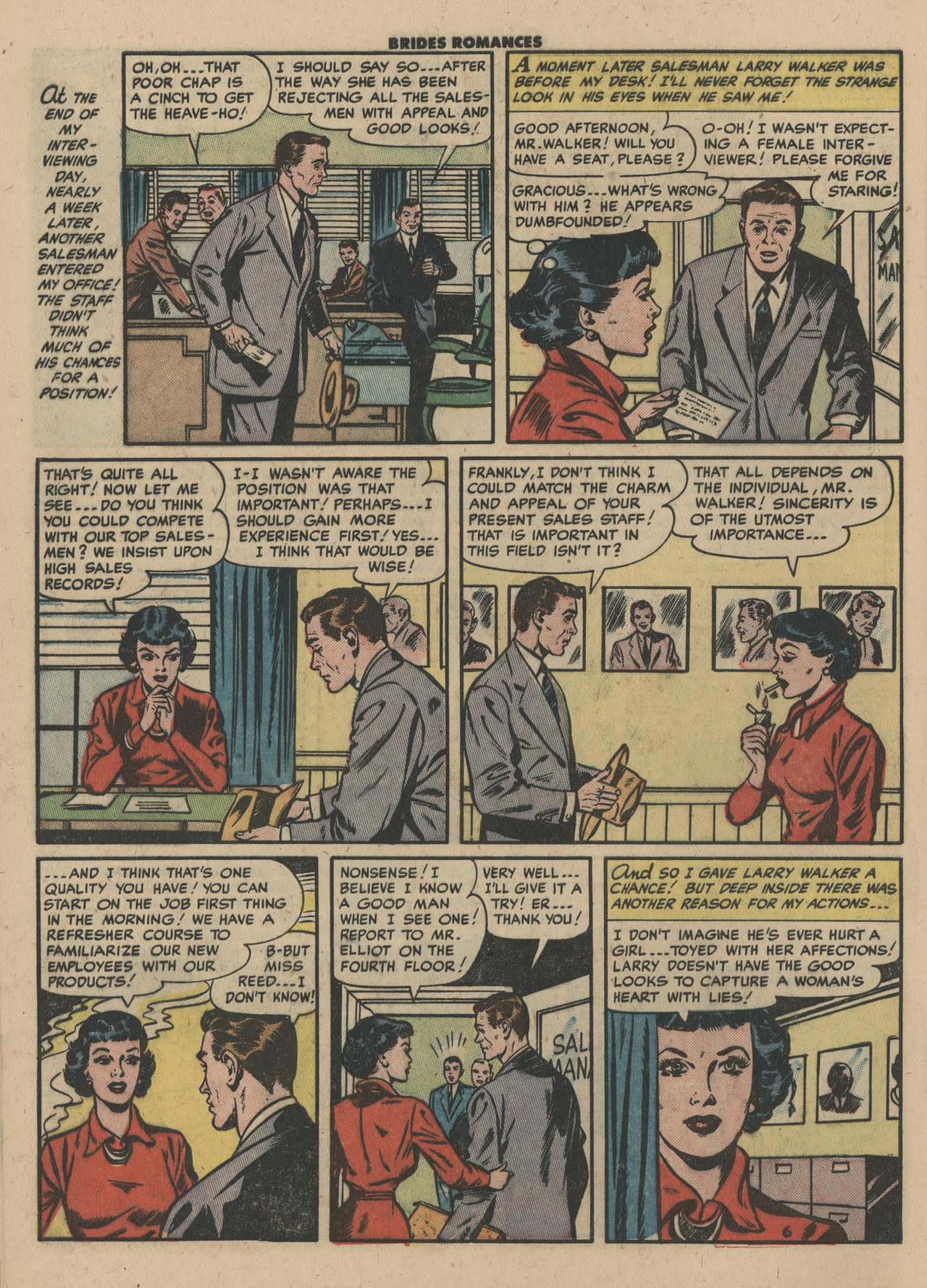 Read online Brides Romances comic -  Issue #5 - 8