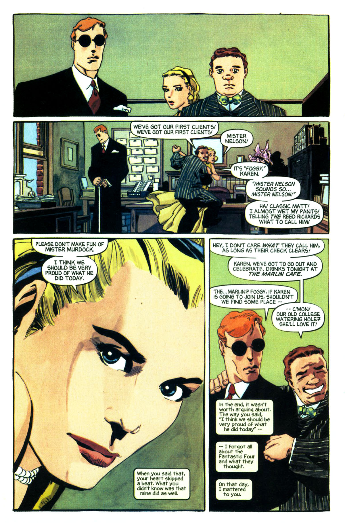 Read online Daredevil: Yellow comic -  Issue #3 - 7