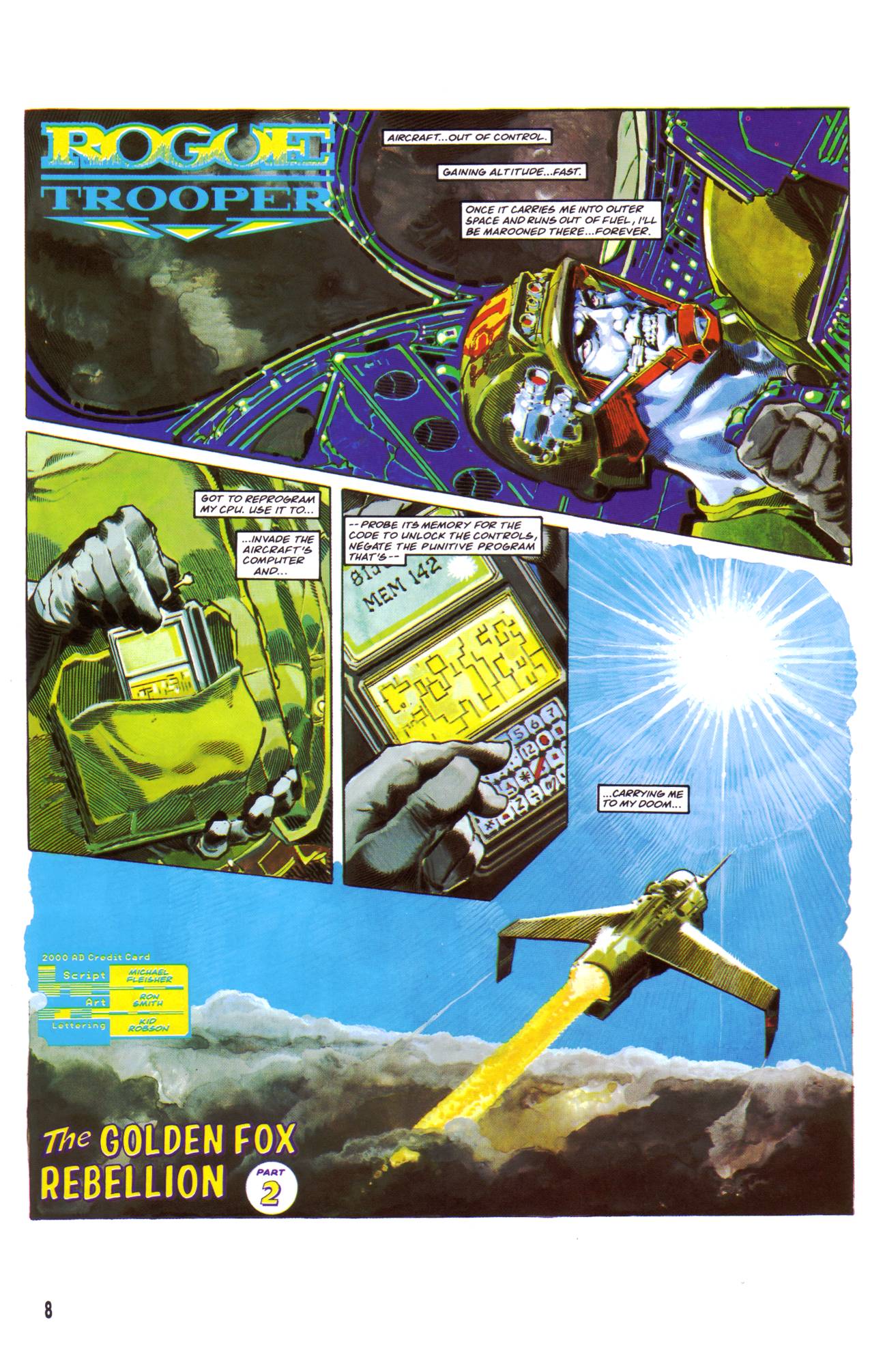 Read online Rogue Trooper:  The Final Warrior comic -  Issue #1 - 9