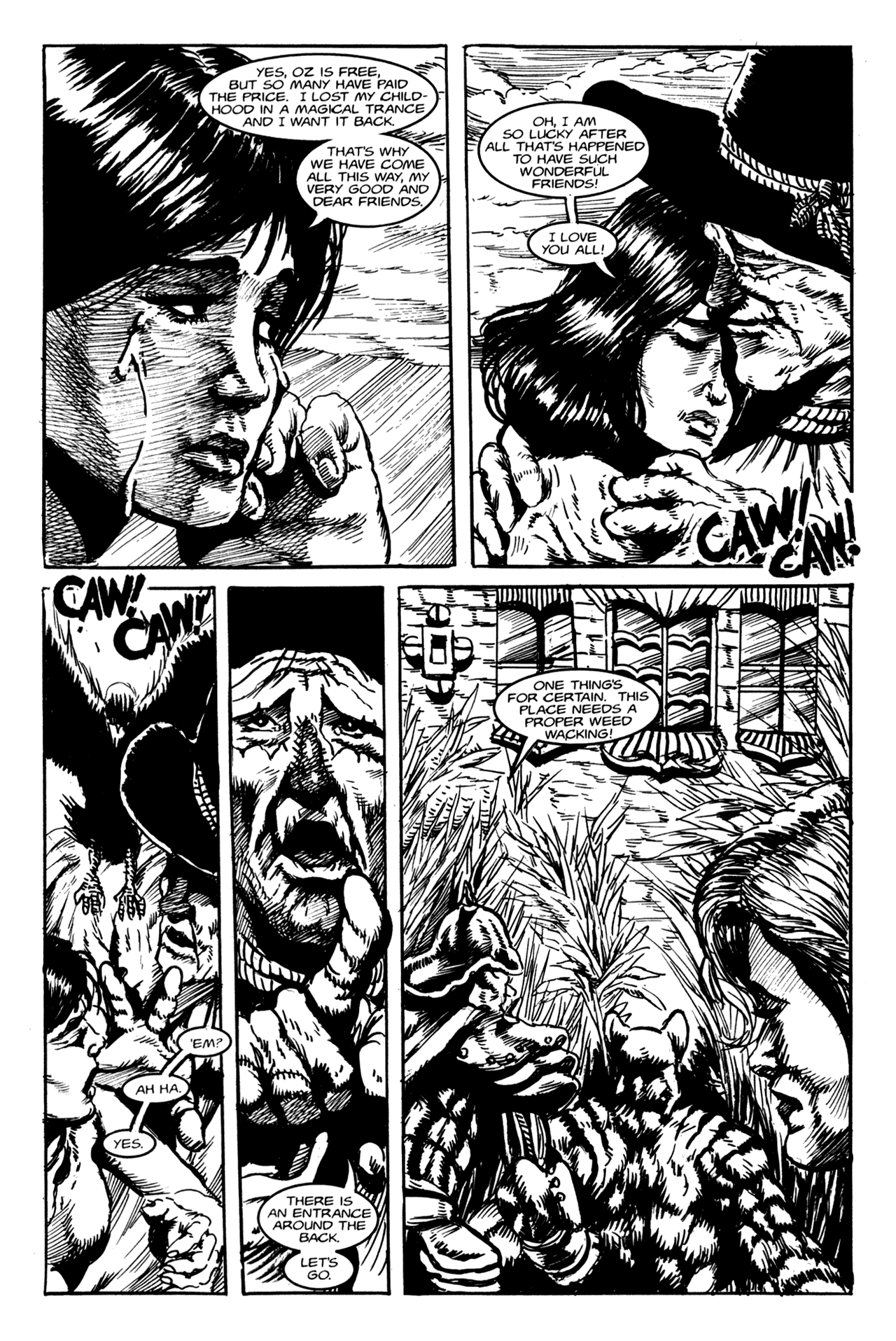 Read online Dark Oz comic -  Issue #1 - 14