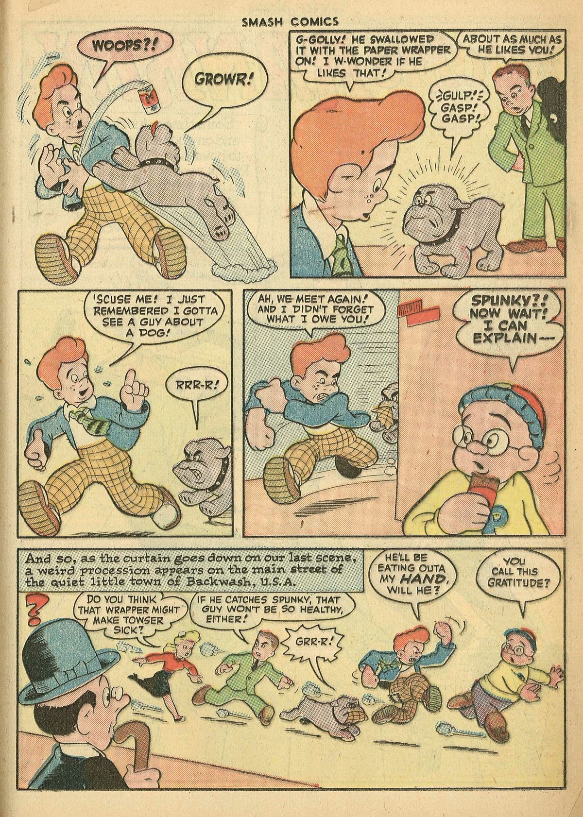 Read online Smash Comics comic -  Issue #69 - 21