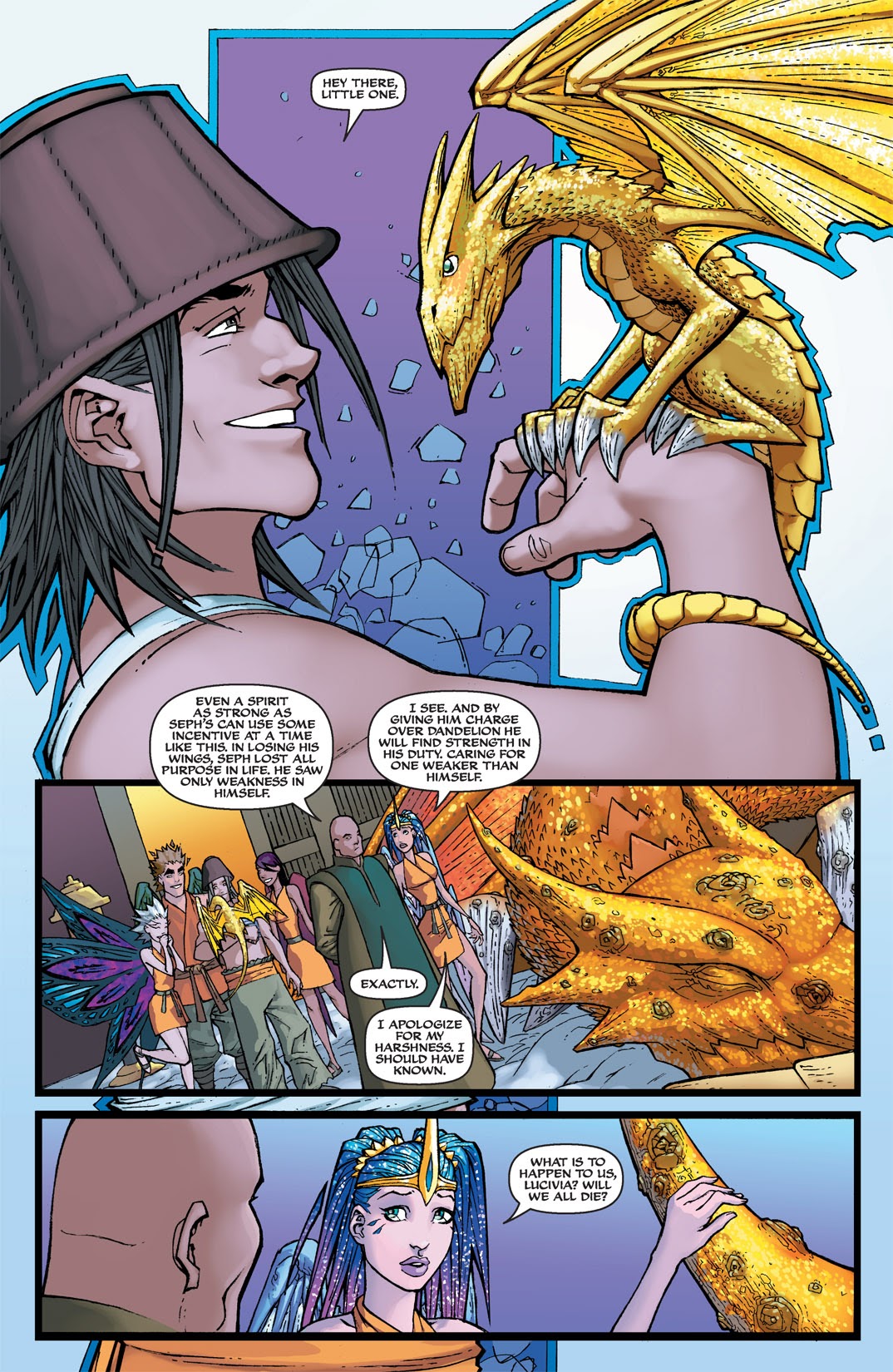 Read online Michael Turner's Soulfire: Shadow Magic comic -  Issue #4 - 7