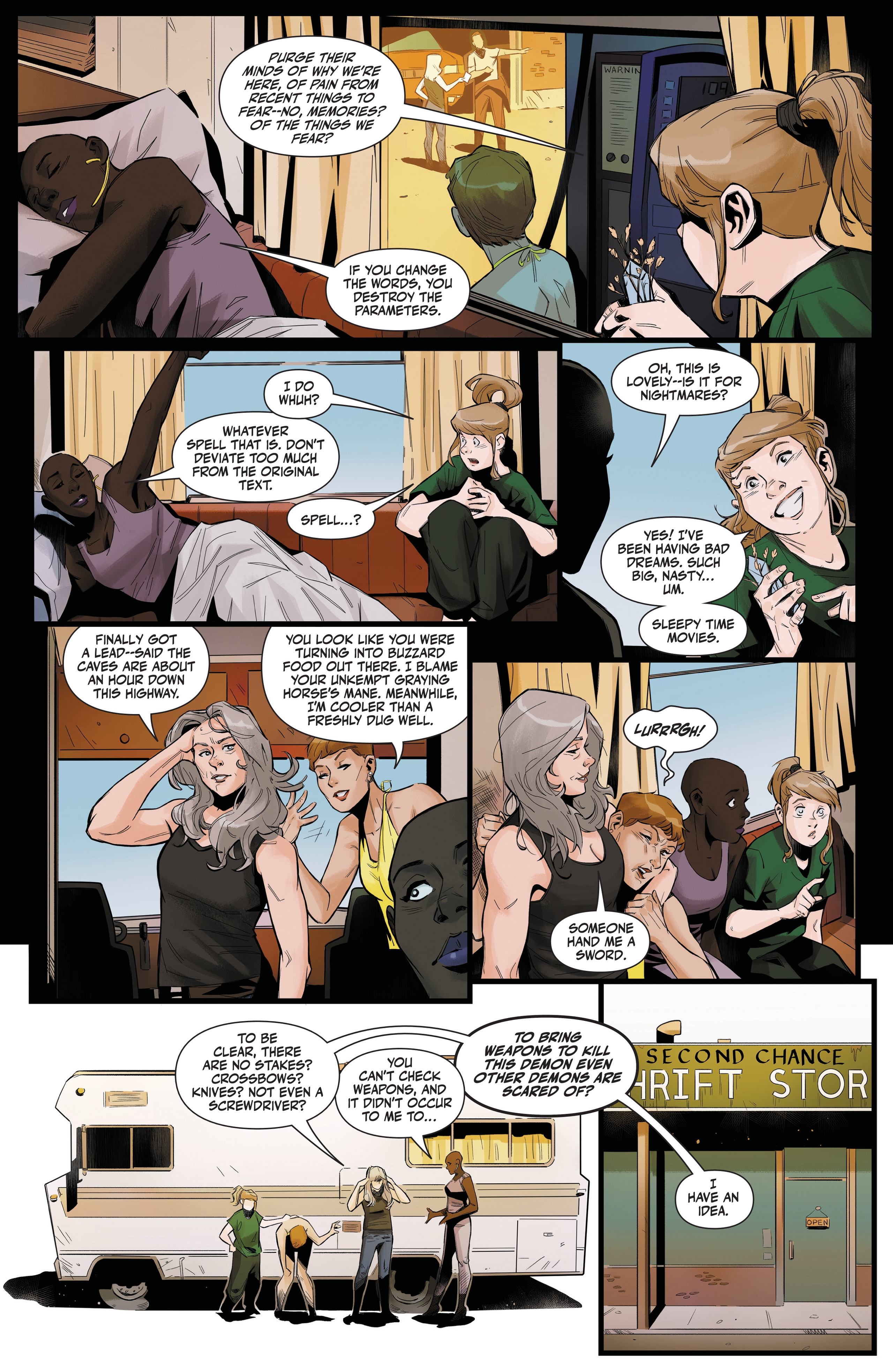 Read online Buffy the Last Vampire Slayer: The Lost Summers comic -  Issue # TPB - 69
