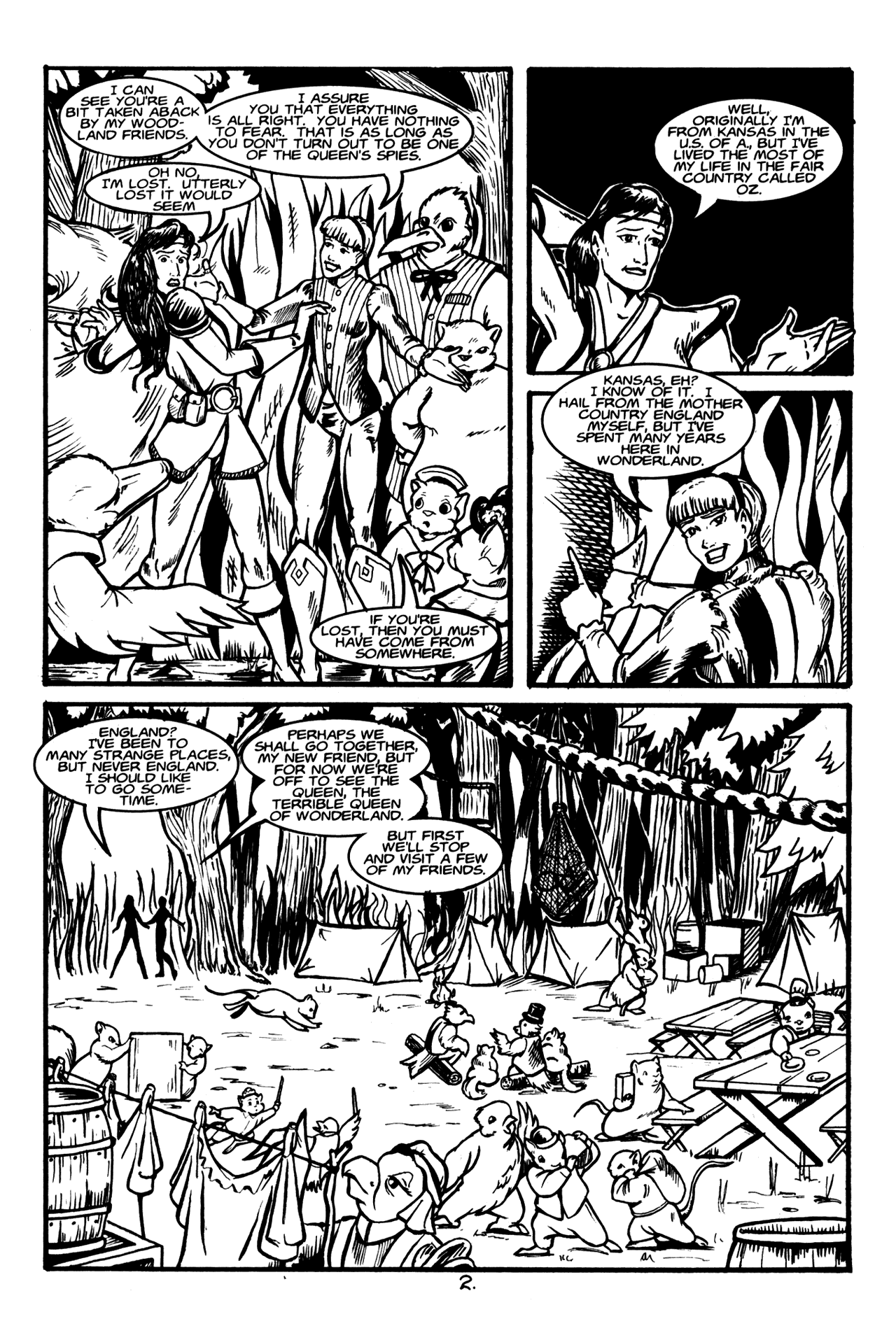 Read online Wonderland (1998) comic -  Issue #1 - 4