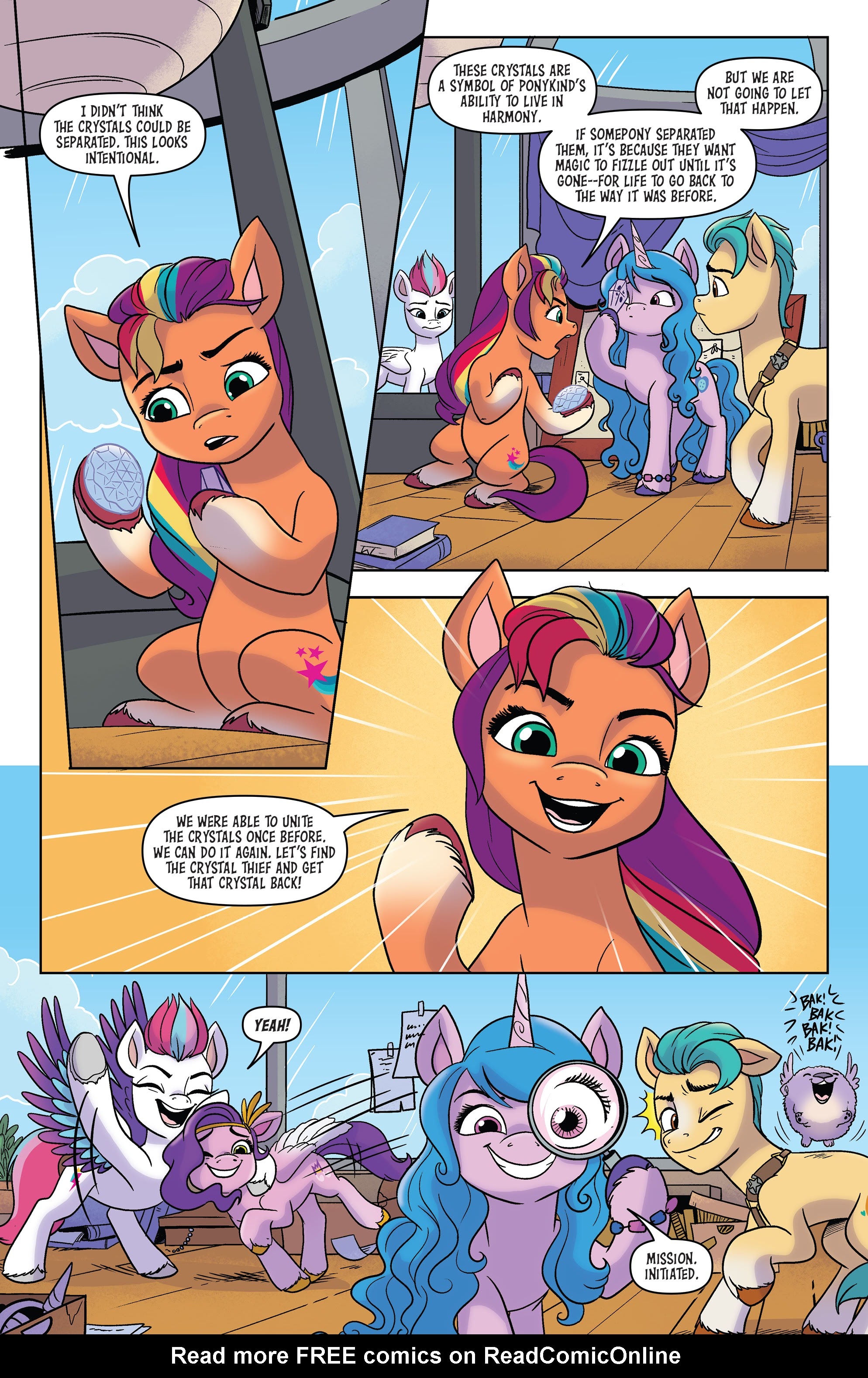 Read online My Little Pony comic -  Issue #1 - 12