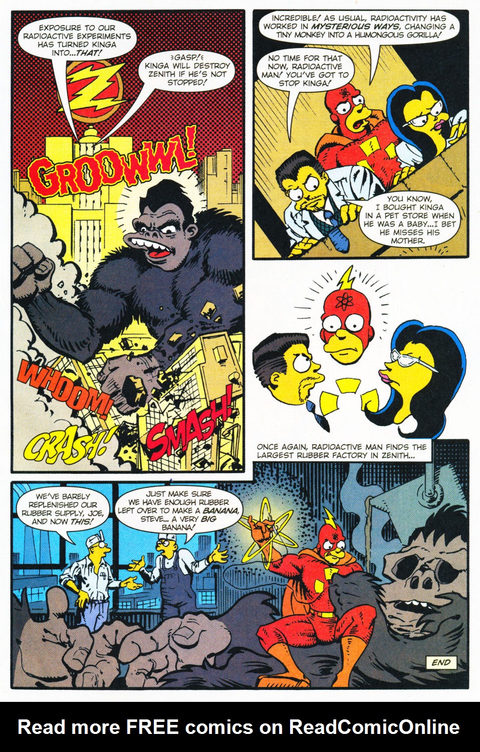 Read online Bongo Comics Presents Simpsons Super Spectacular comic -  Issue #1 - 46