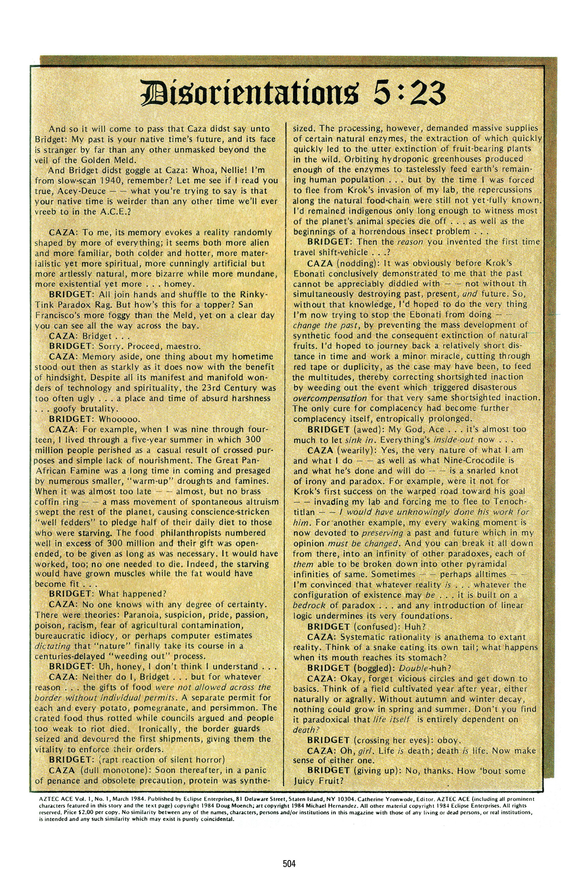 Read online Aztec Ace comic -  Issue # _The Complete Collection (Part 5) - 48