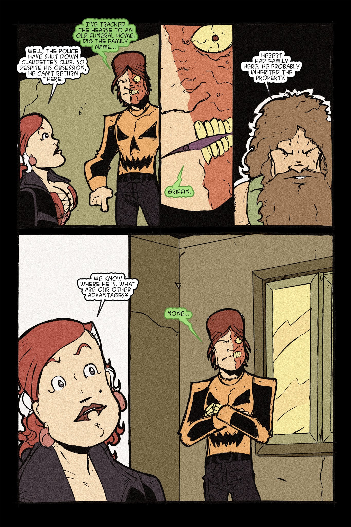 Read online Halloween Man vs. the Invisible Man comic -  Issue # TPB - 67