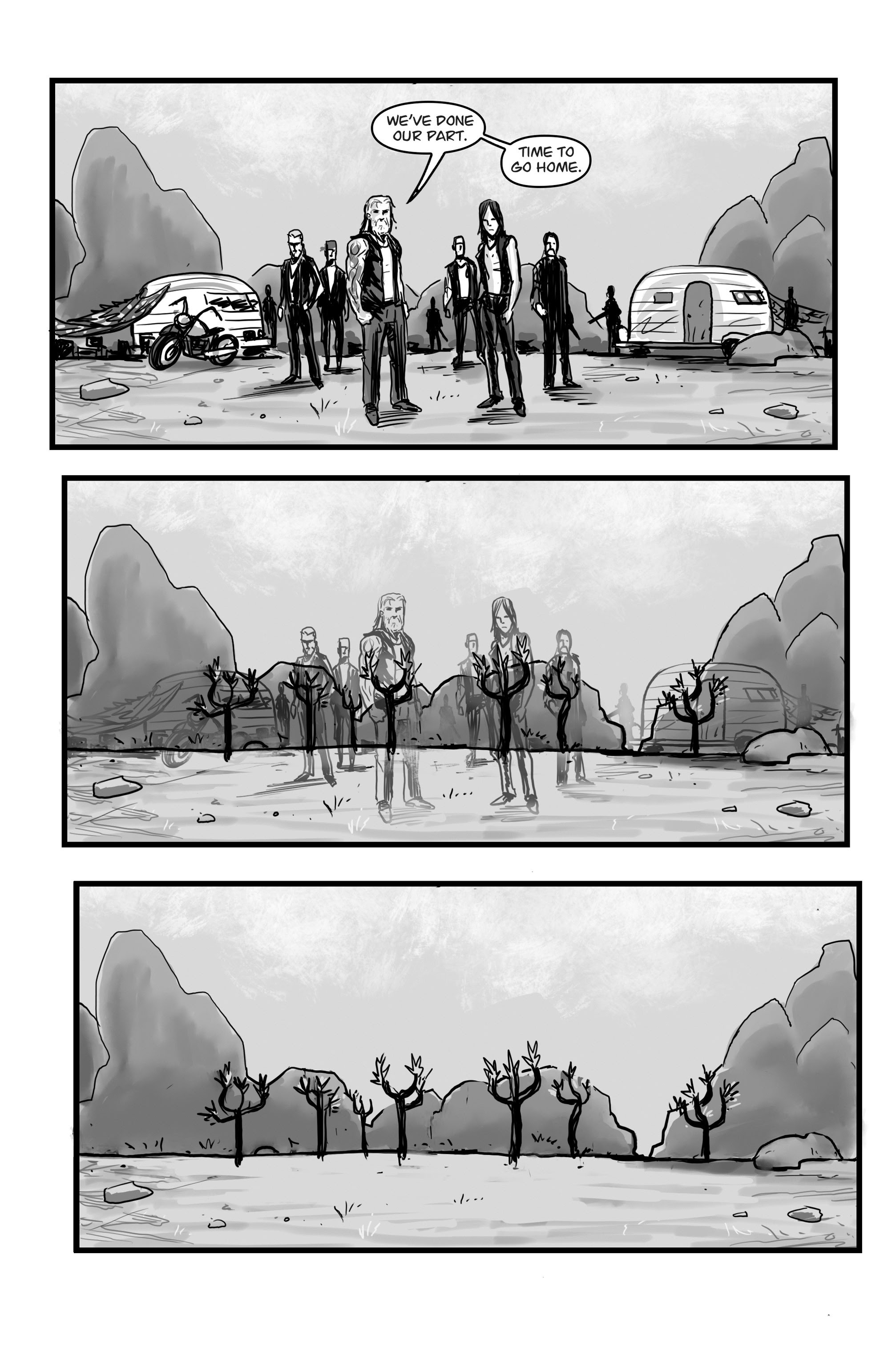 Read online The God Child comic -  Issue #4 - 5