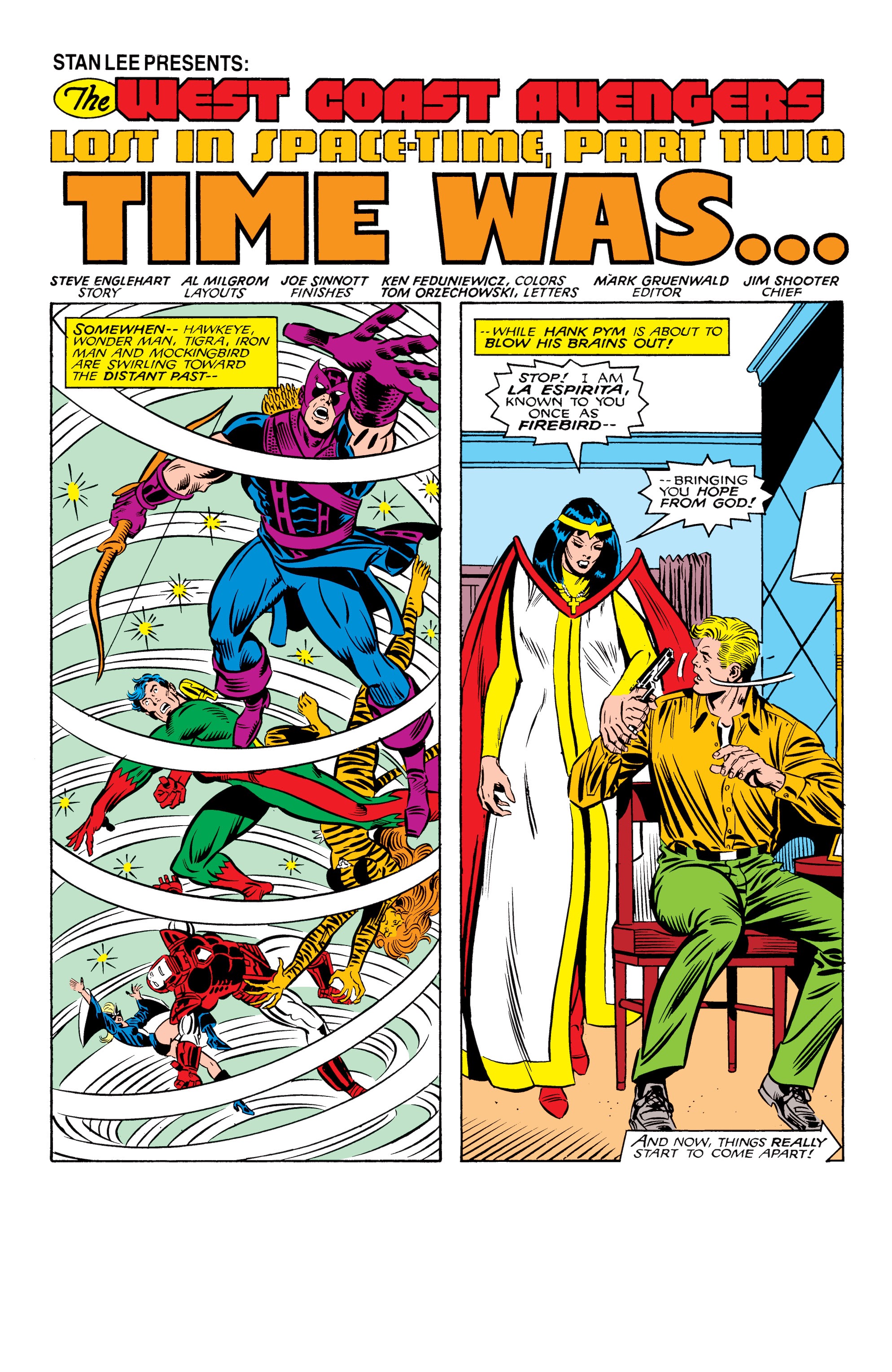 Read online Avengers West Coast Epic Collection: How The West Was Won comic -  Issue #Avengers West Coast Epic Collection Lost in Space-Time (Part 4) - 18