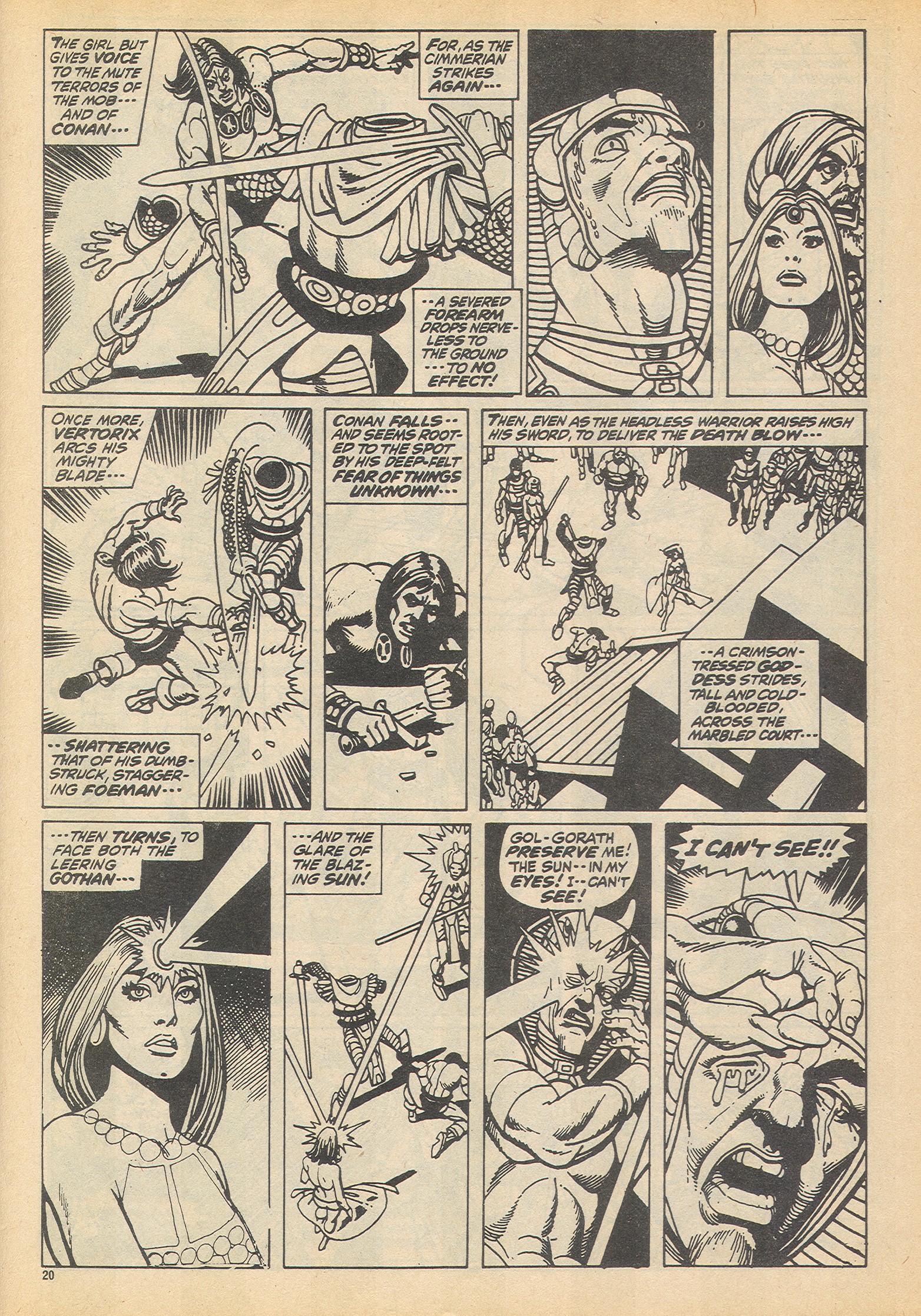 Read online The Savage Sword of Conan (1975) comic -  Issue #17 - 20