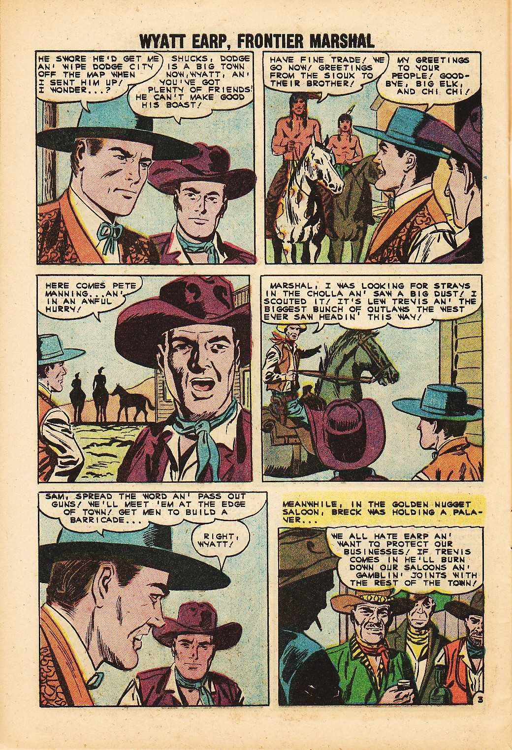 Read online Wyatt Earp Frontier Marshal comic -  Issue #35 - 28