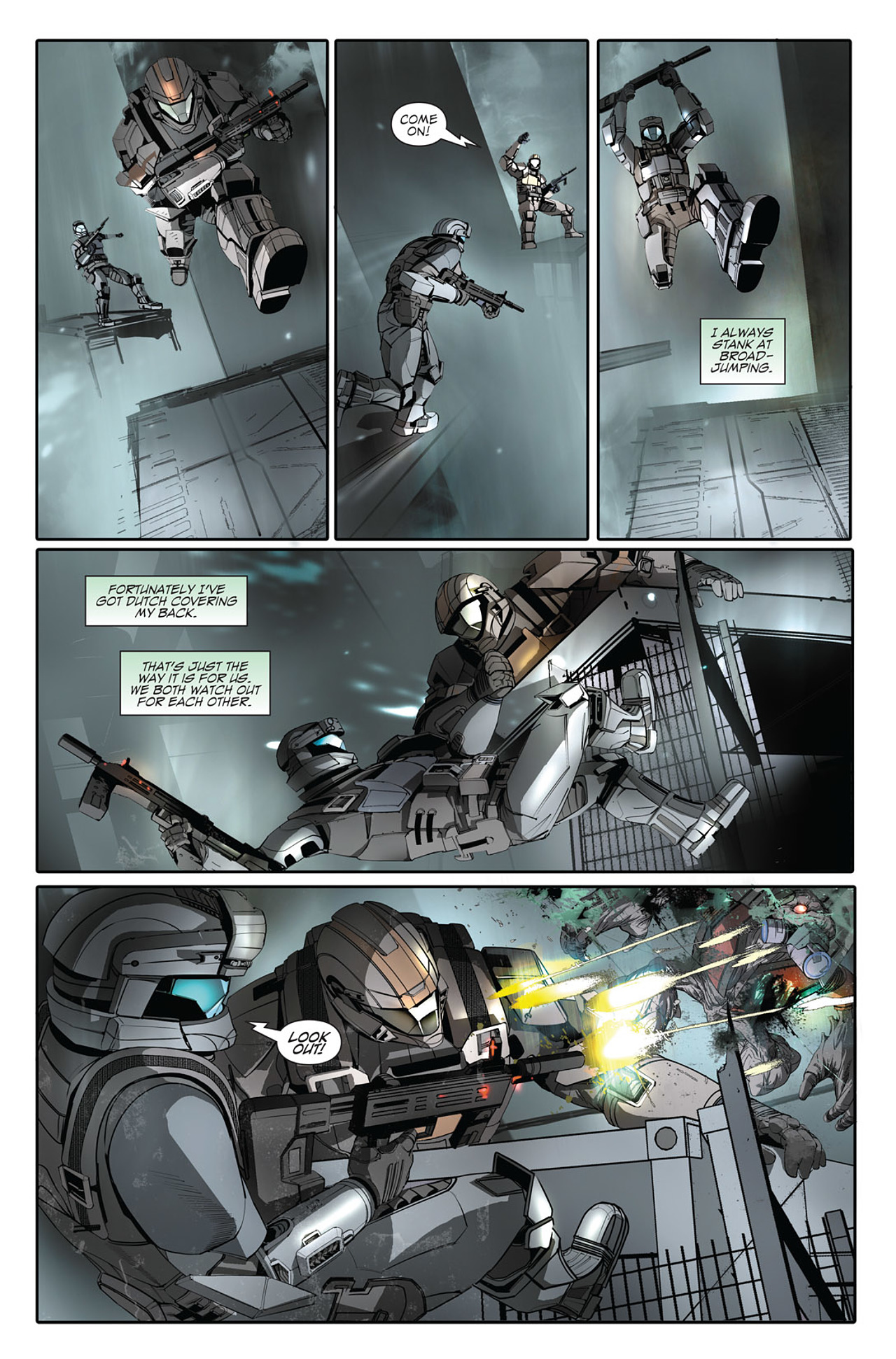 Read online Halo: Helljumper comic -  Issue # Full - 46