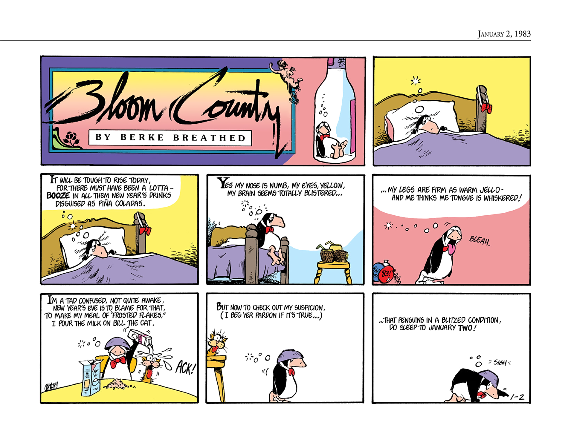 Read online The Bloom County Digital Library comic -  Issue # TPB 3 (Part 1) - 12