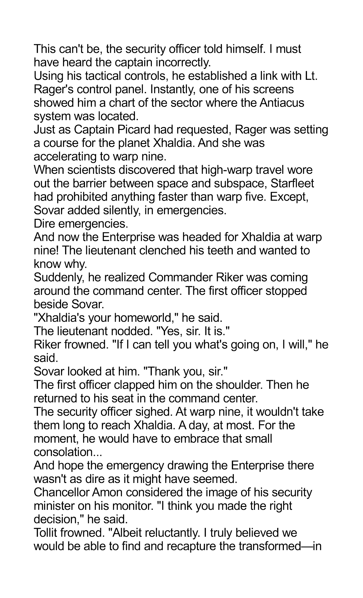 Read online Star Trek: The Next Generation/X-Men: Planet X comic -  Issue # TPB (Part 2) - 17