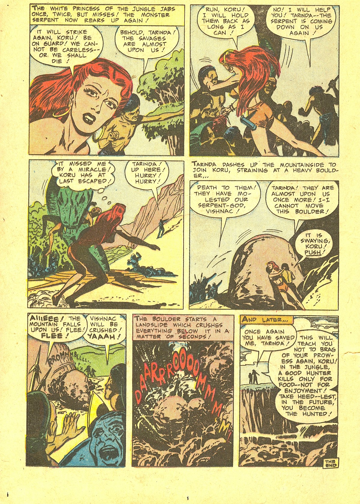 Read online Taanda White Princess of the Jungle comic -  Issue #5 - 17