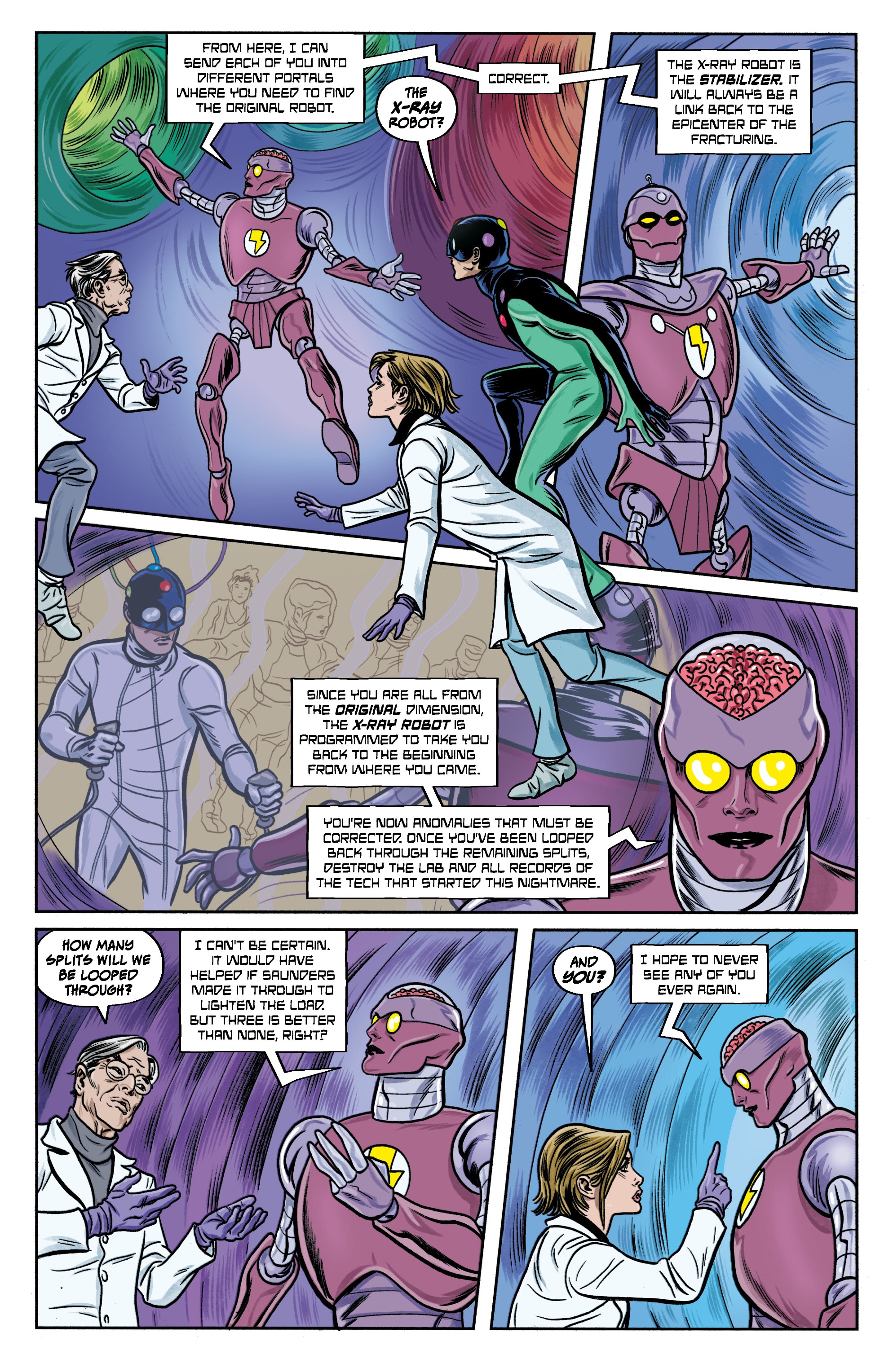 Read online X-RAY ROBOT comic -  Issue #2 - 18