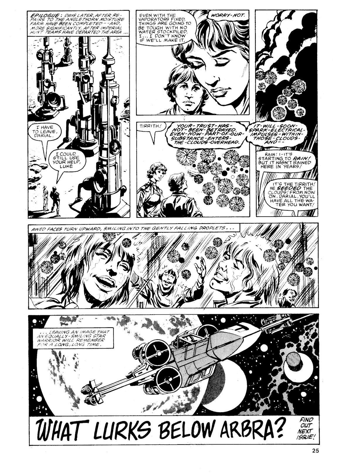 Read online Star Wars Weekly comic -  Issue #166 - 25