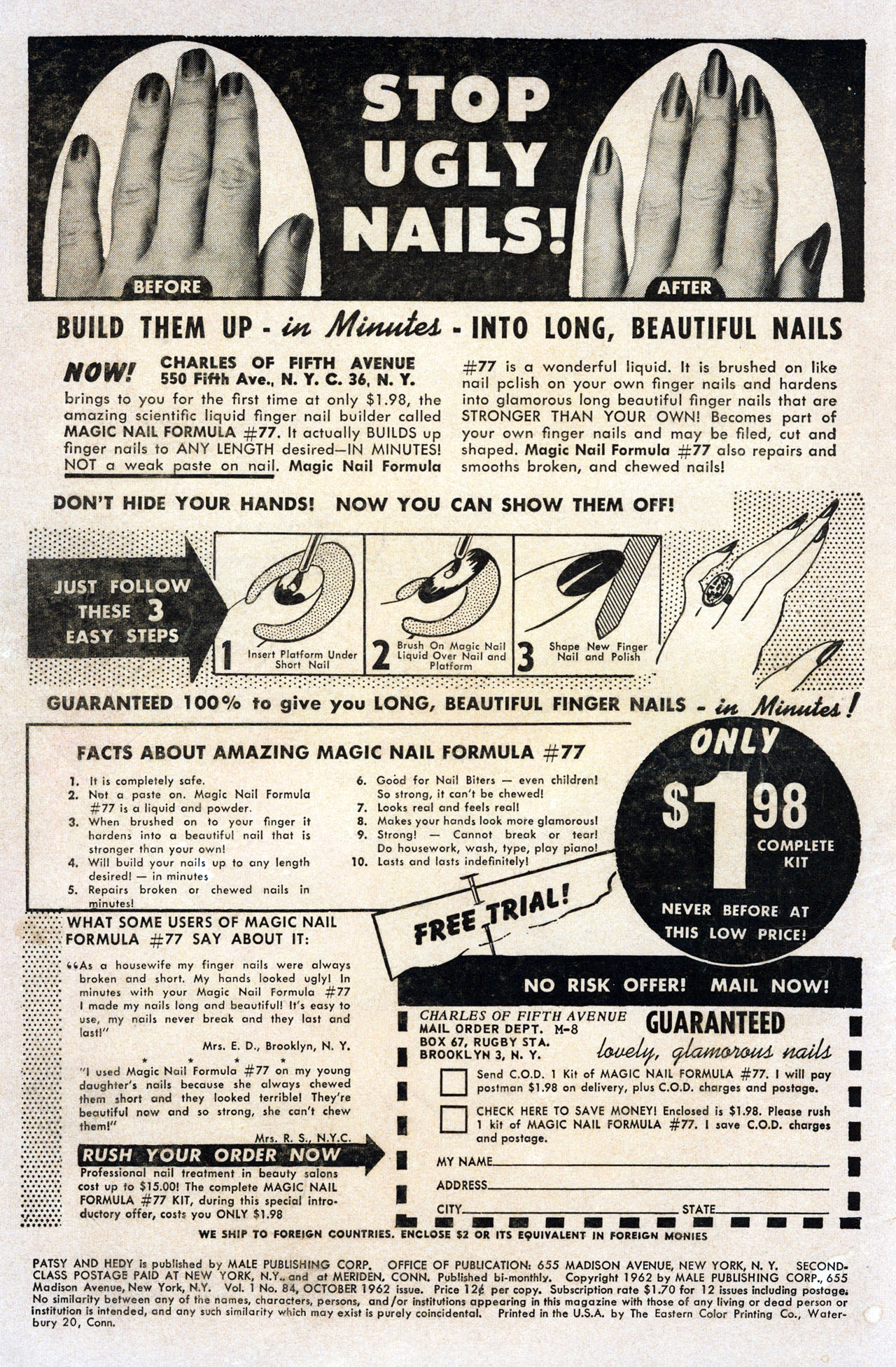 Read online Patsy and Hedy comic -  Issue #84 - 2