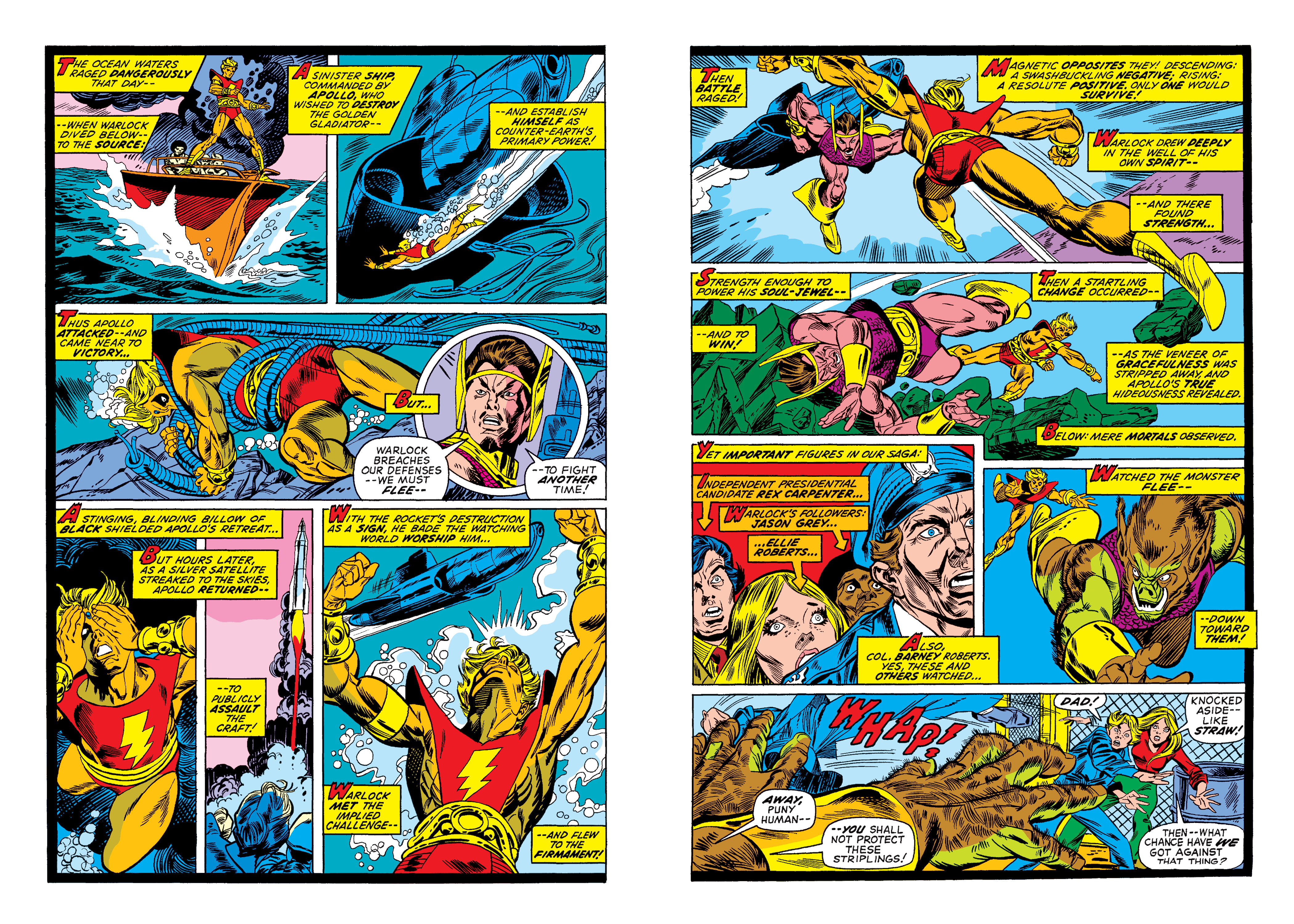 Read online Marvel Masterworks: Warlock comic -  Issue # TPB 1 (Part 2) - 21