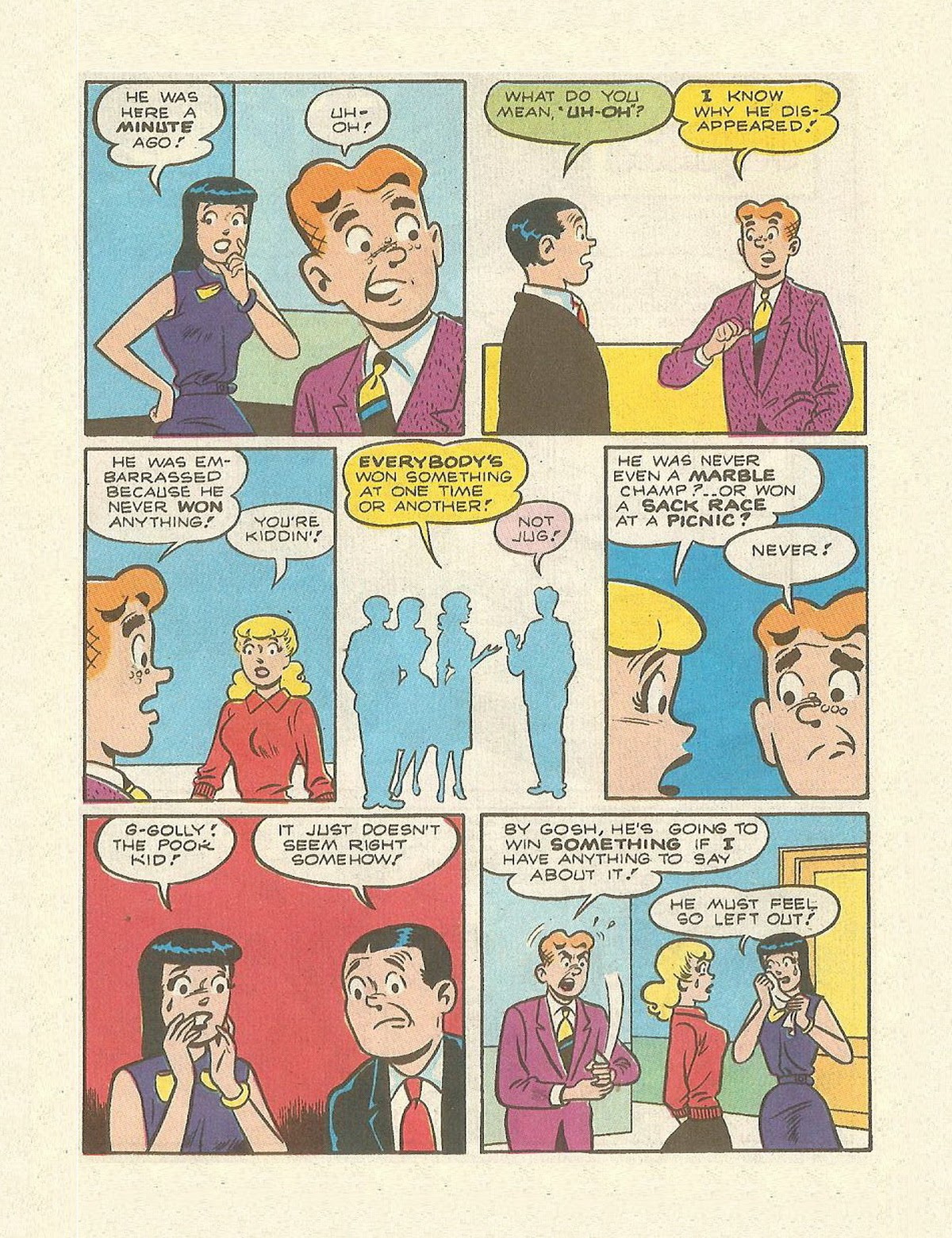 Read online Archie's Double Digest Magazine comic -  Issue #72 - 155