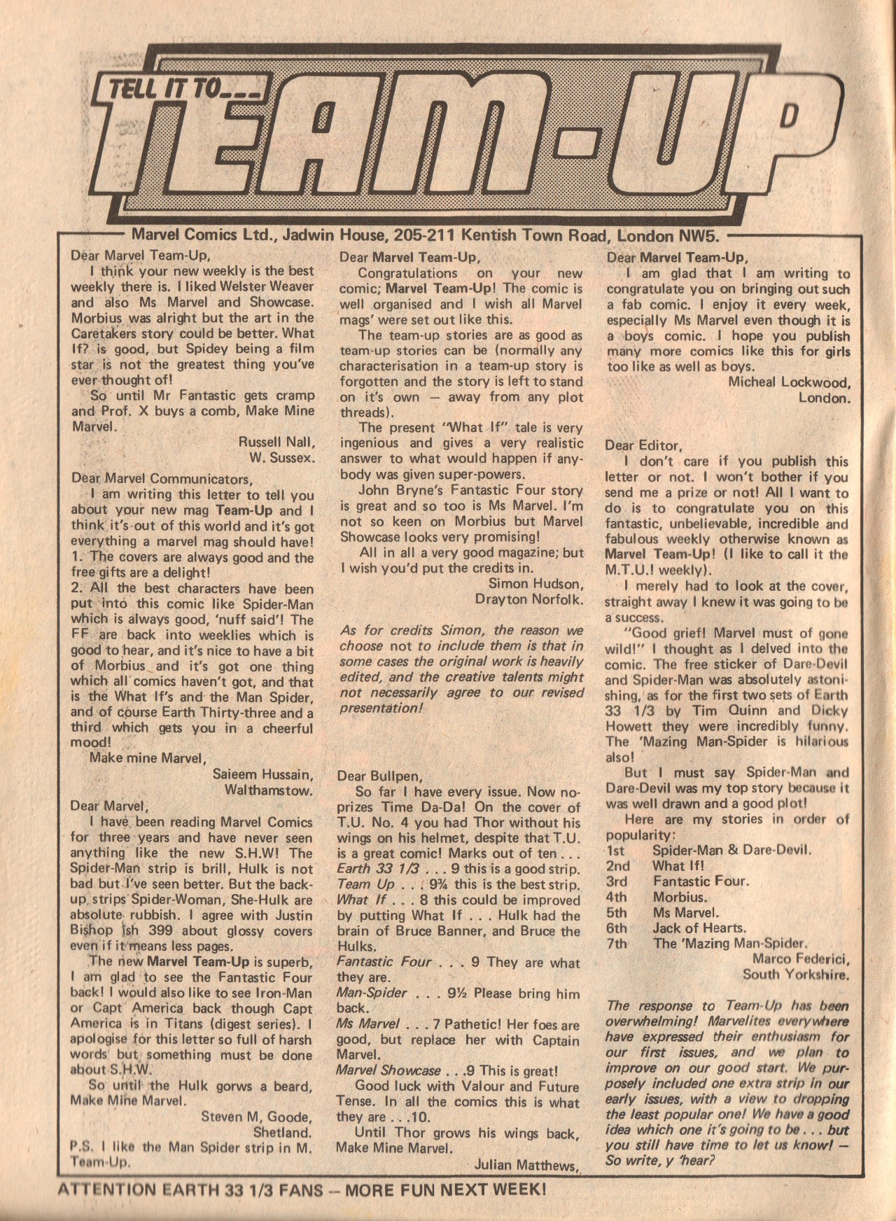 Read online Marvel Team-Up (1980) comic -  Issue #14 - 2