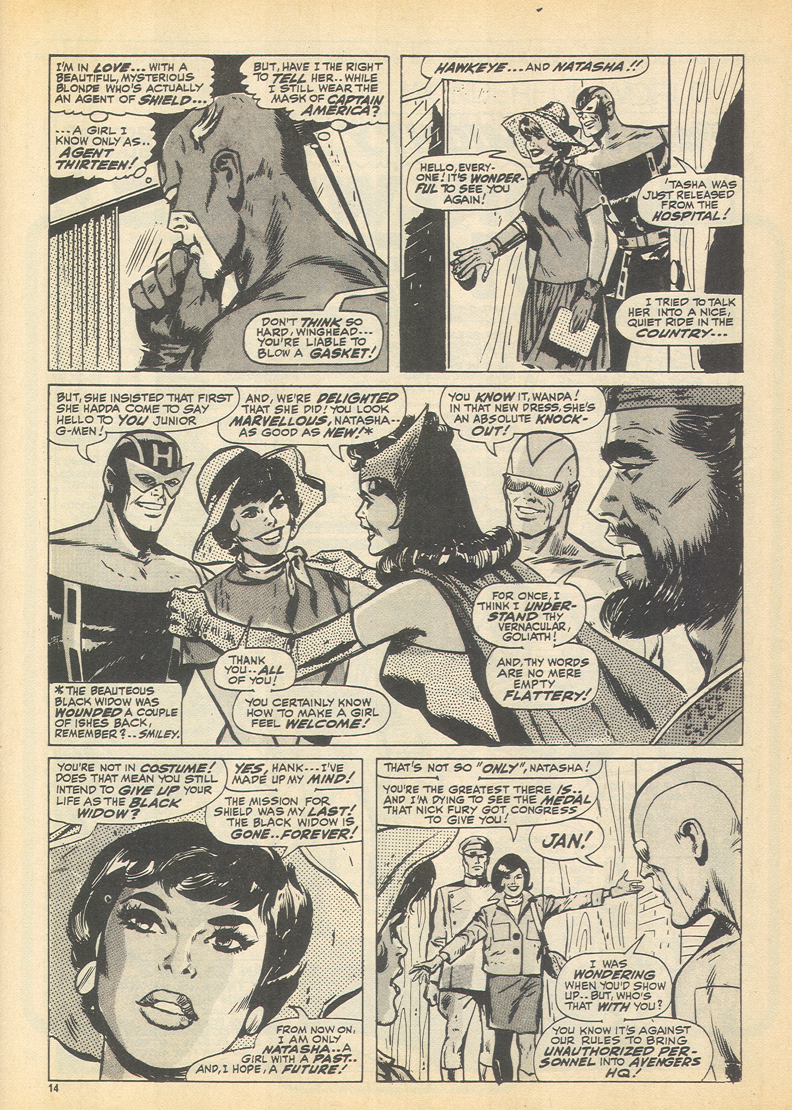 Read online The Avengers (1973) comic -  Issue #58 - 14