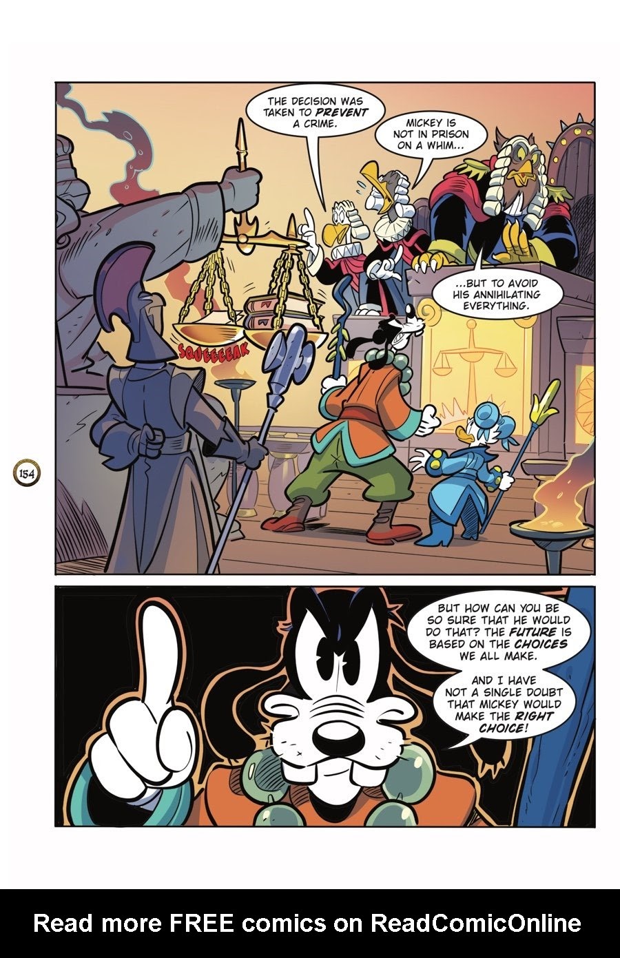 Read online Wizards of Mickey (2020) comic -  Issue # TPB 7 (Part 2) - 56