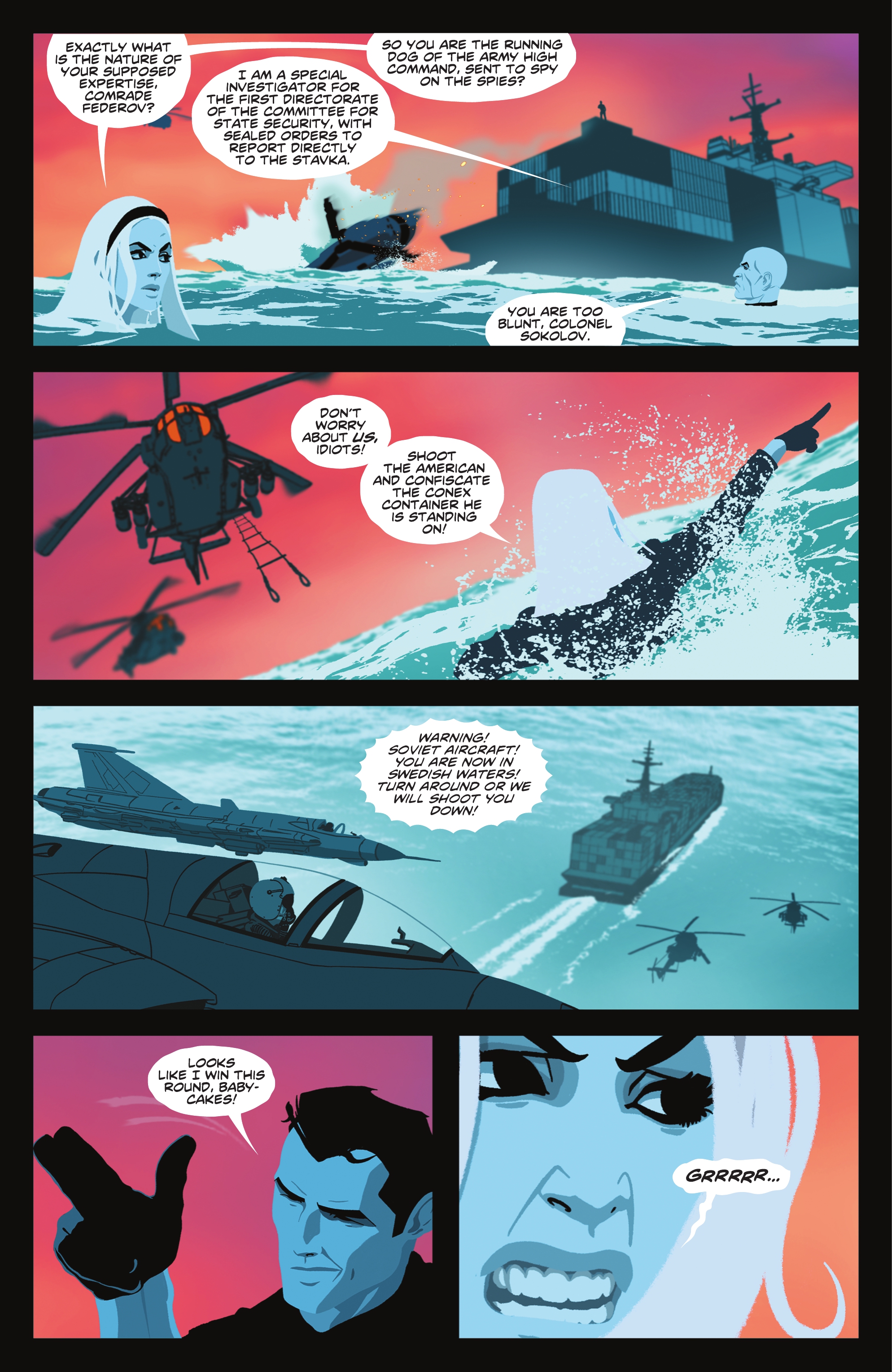 Read online Spy Hunter & Paper Boy comic -  Issue #3 - 8