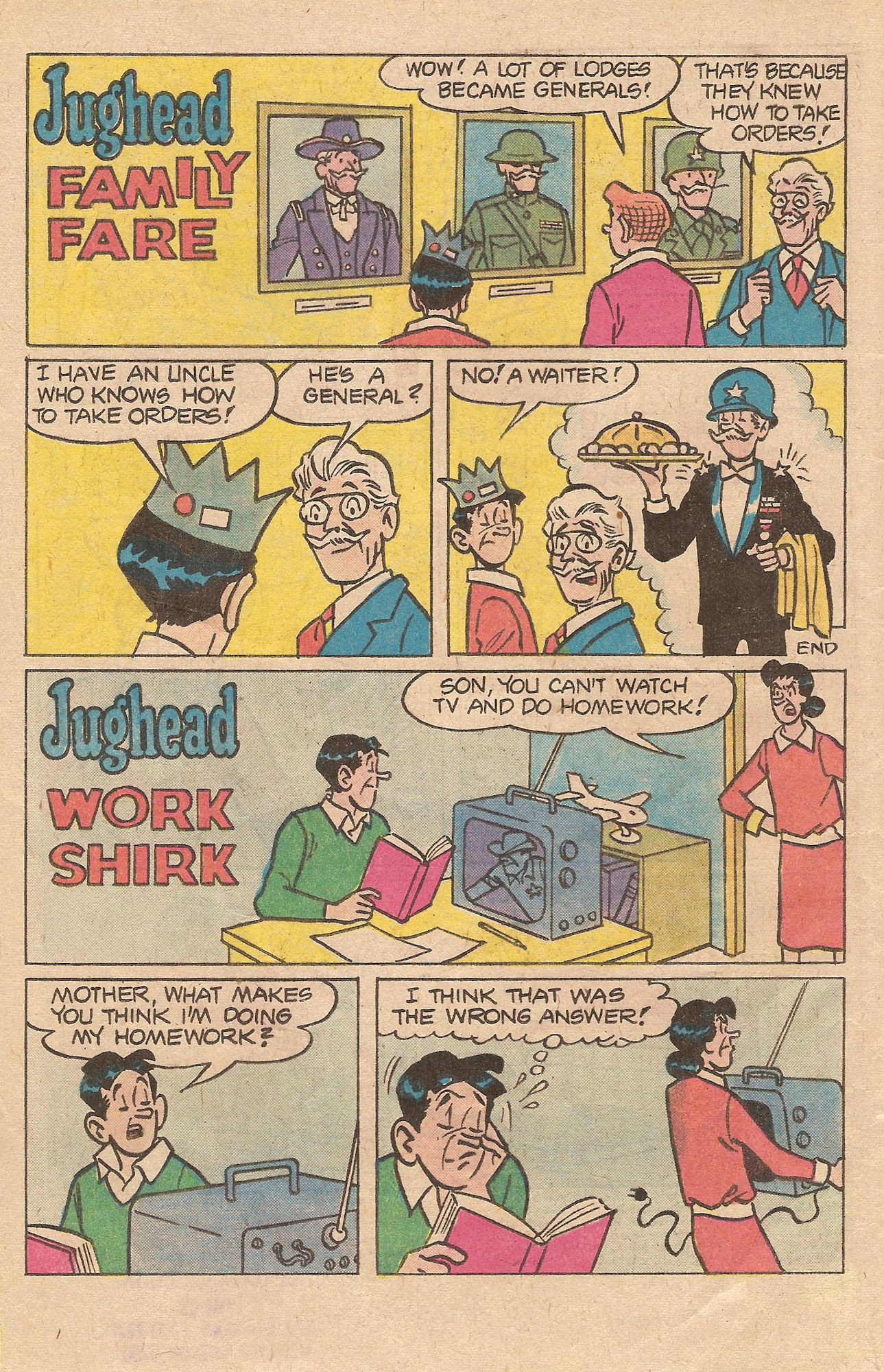 Read online Jughead's Jokes comic -  Issue #59 - 4