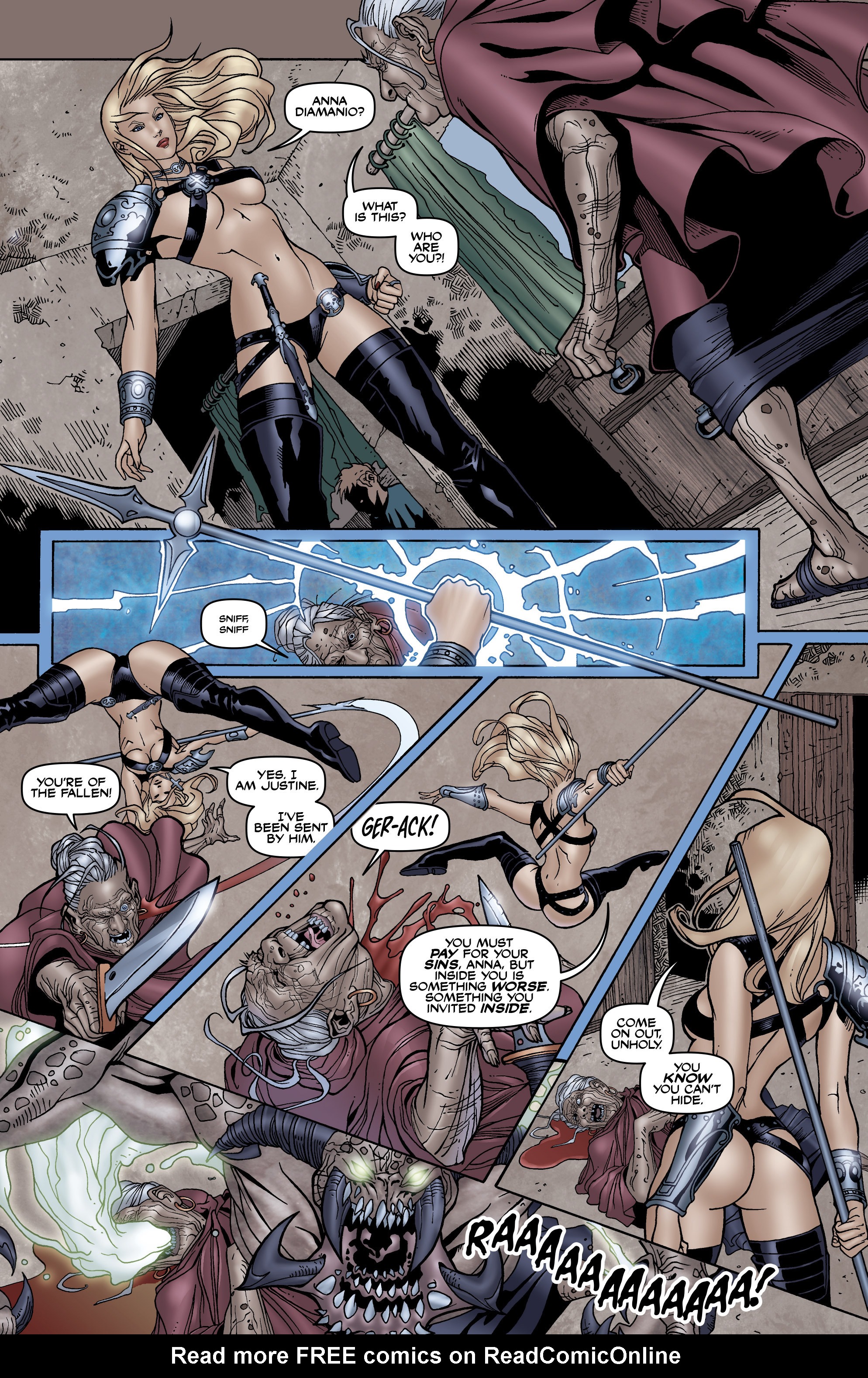 Read online Lady Death Origins comic -  Issue #18 - 9