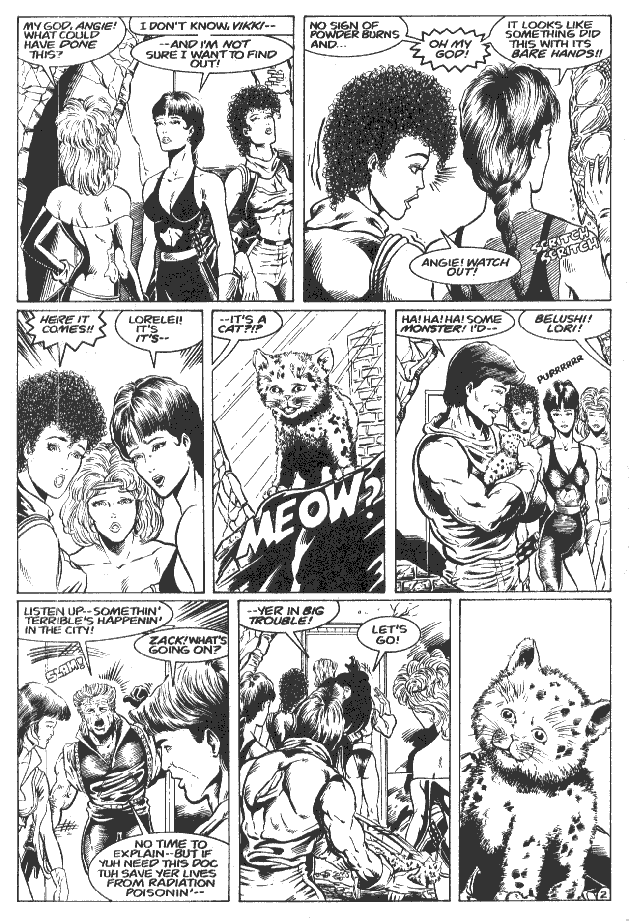 Read online Ex-Mutants (1986) comic -  Issue #4 - 5