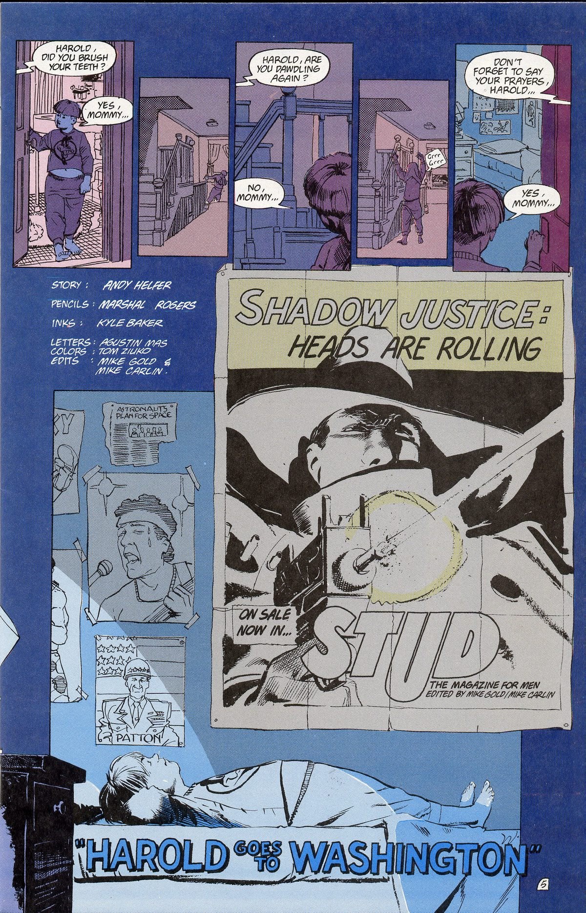 Read online The Shadow (1987) comic -  Issue #7 - 6