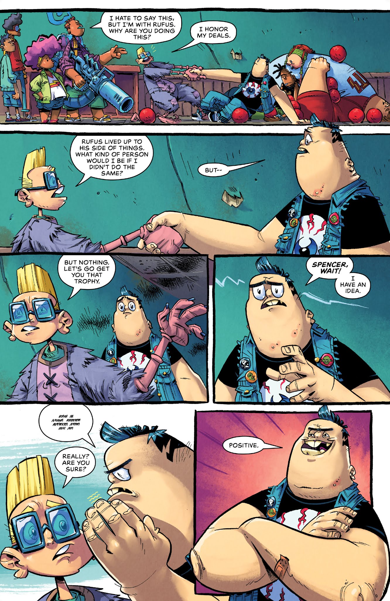 Read online Bully Wars comic -  Issue #5 - 16