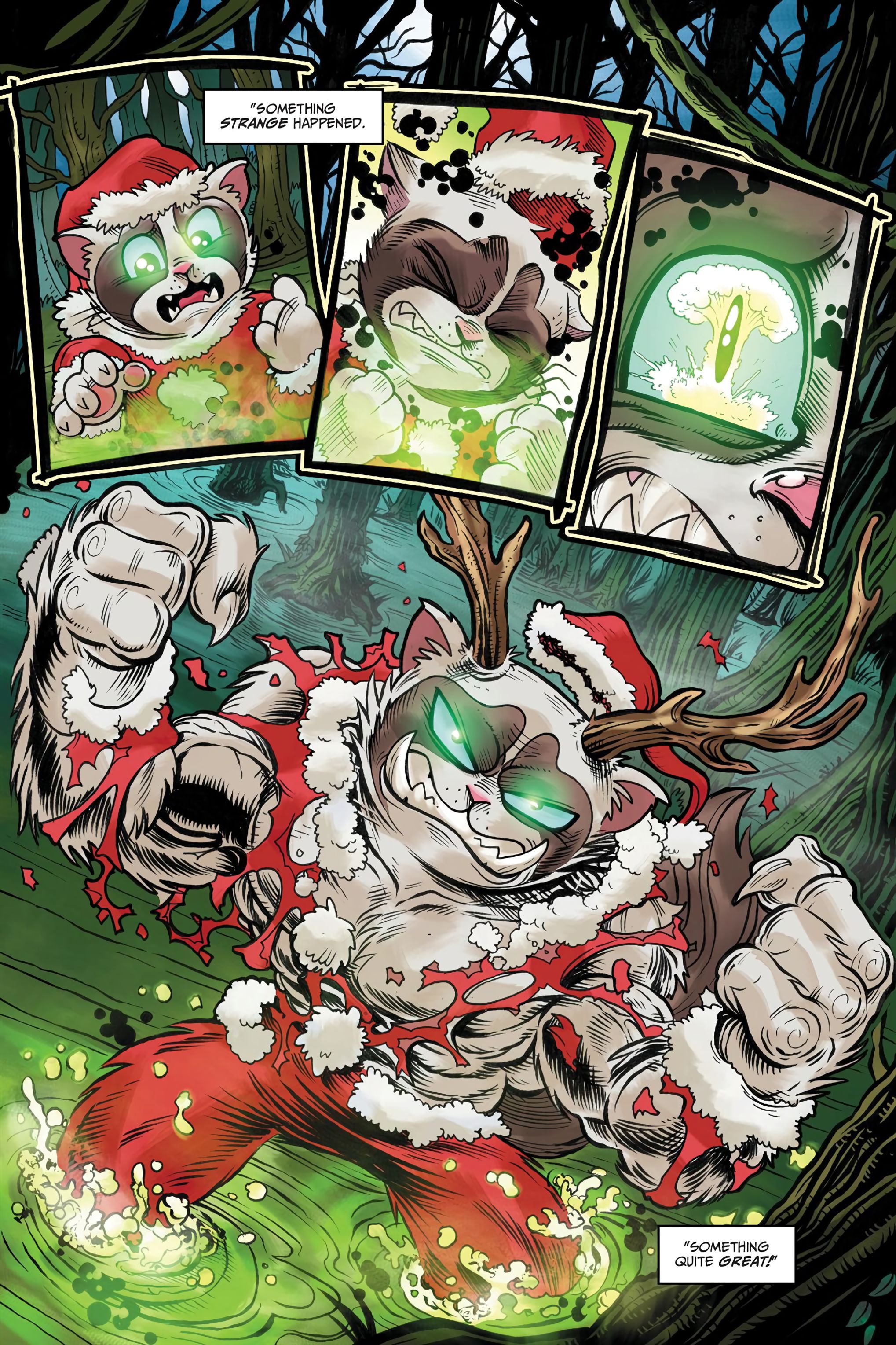 Read online Grumpy Cat: The Grumpus and Other Horrible Holiday Tales comic -  Issue # TPB - 15