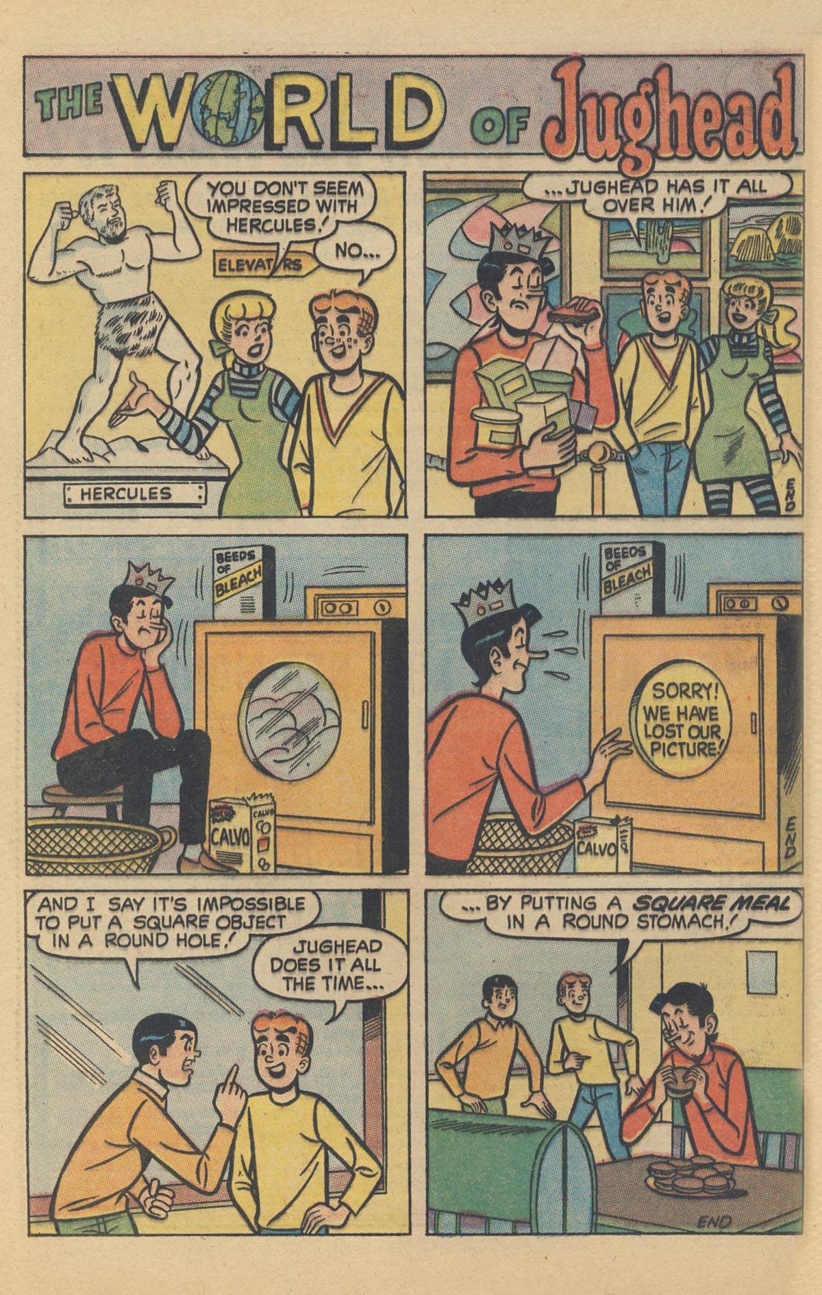 Read online Jughead's Jokes comic -  Issue #15 - 36